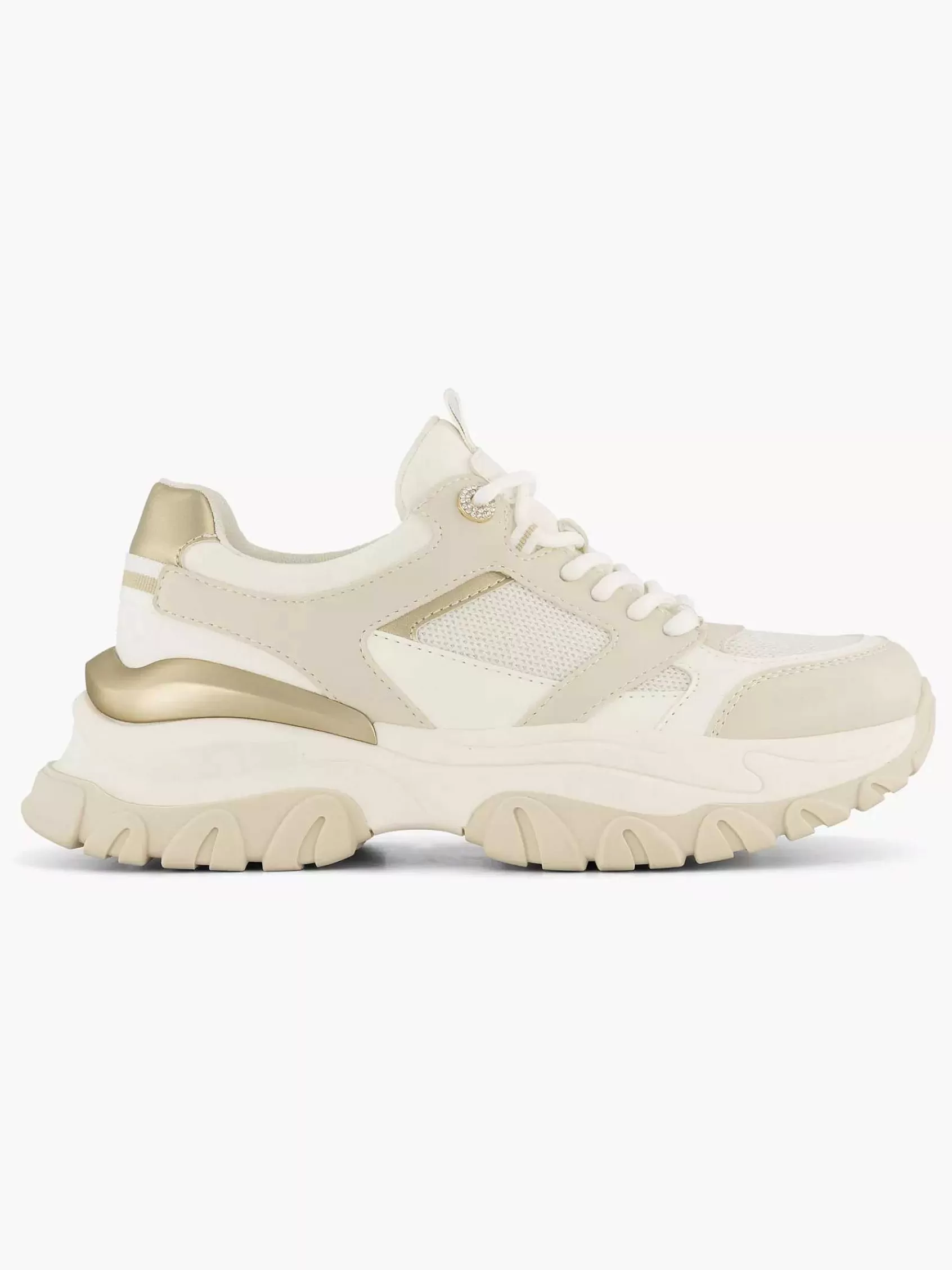 Dames Oxmox Sneakers-Beige Chunky Sneaker