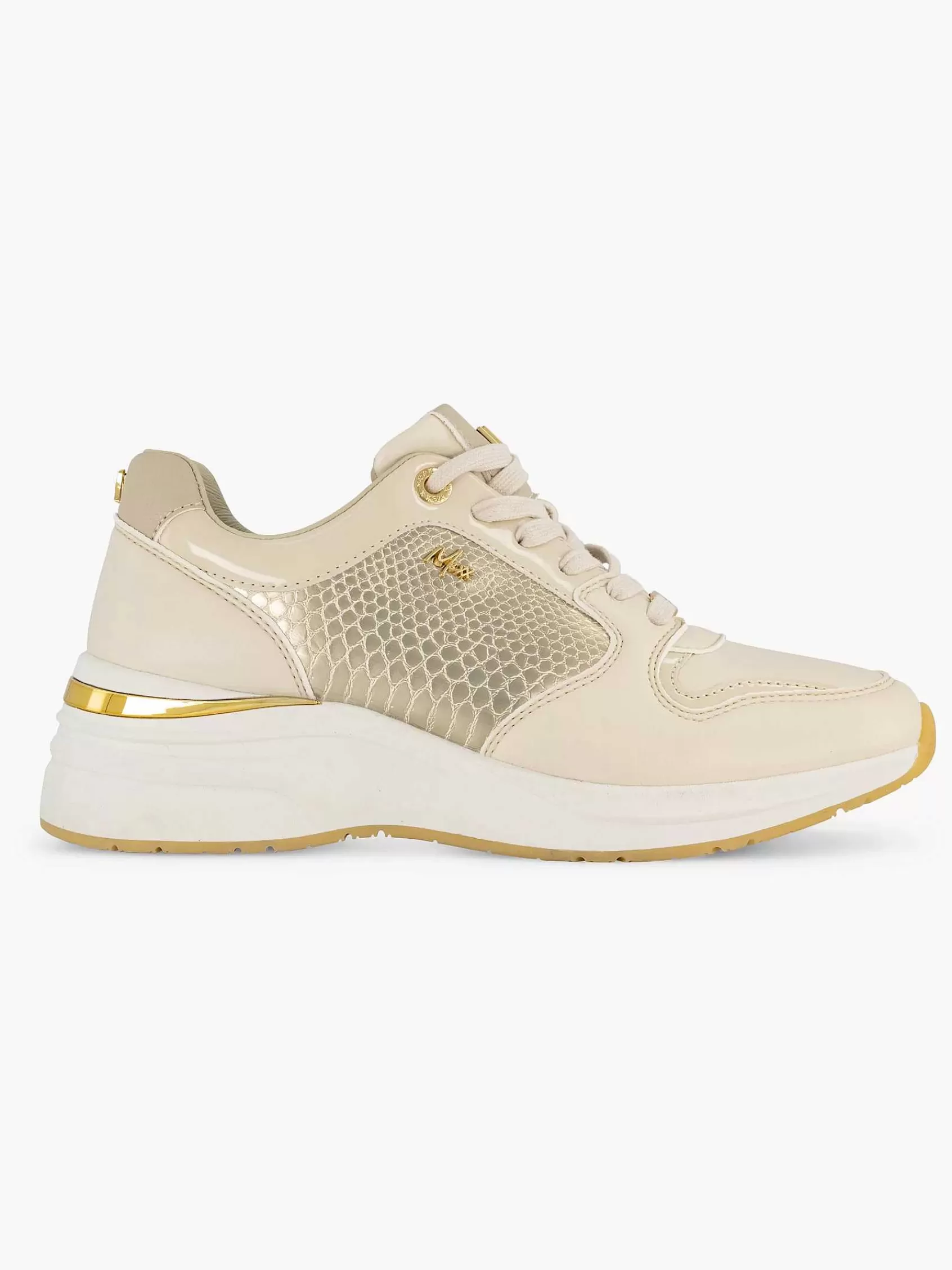 Dames MEXX Sneakers-Beige Chunky Sneaker