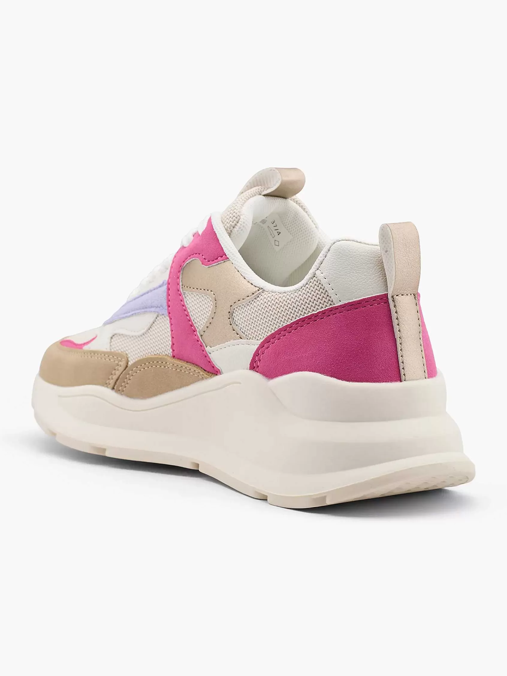 Dames Oxmox Sneakers-Beige Chunky Sneaker