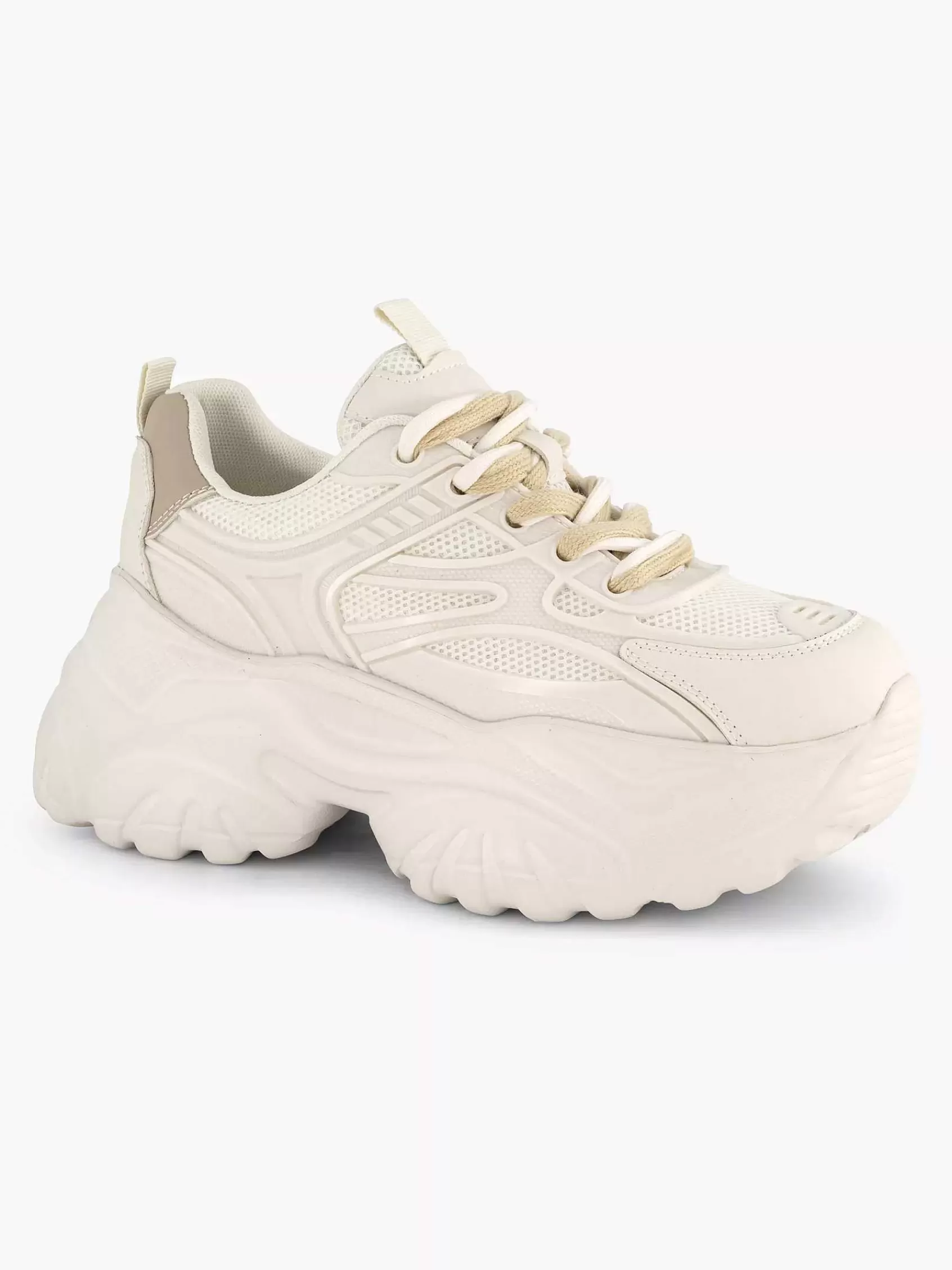 Dames Oxmox Sneakers-Beige Chunky Sneaker