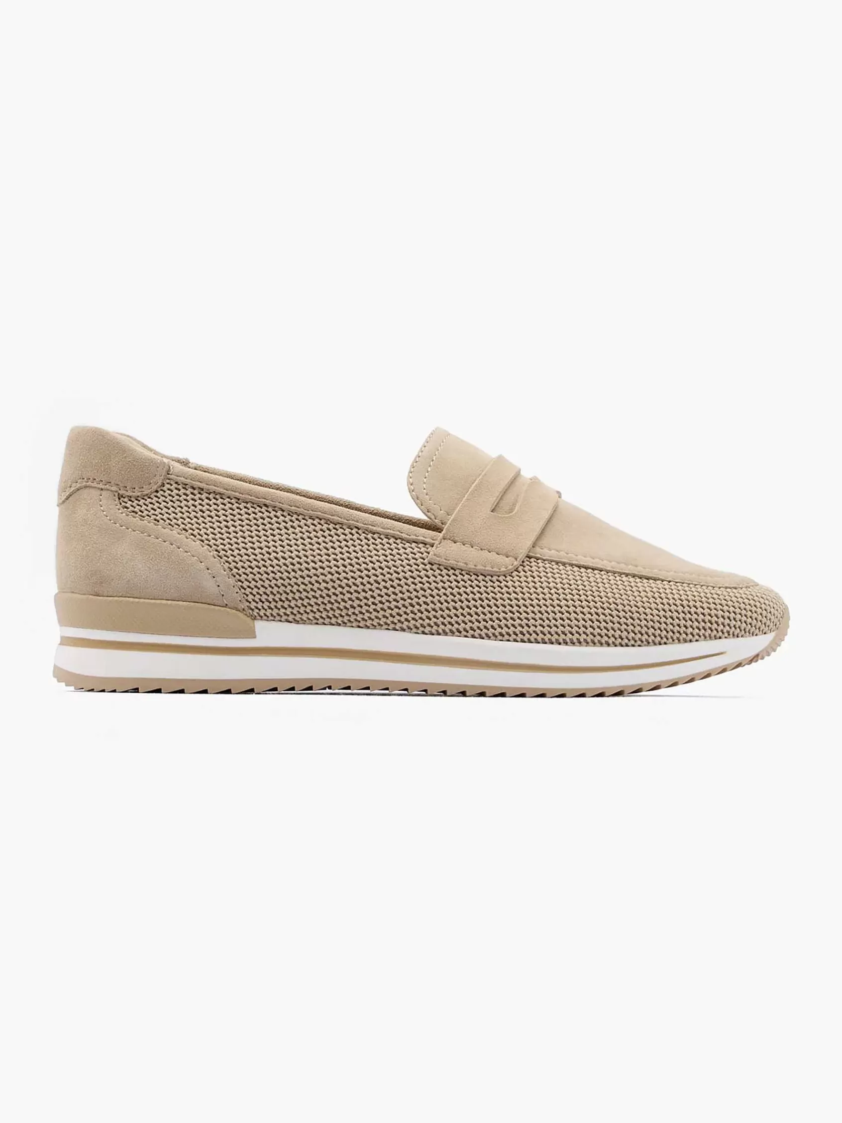 Dames Medicus Comfort Schoenen-Beige Comfort Instapper