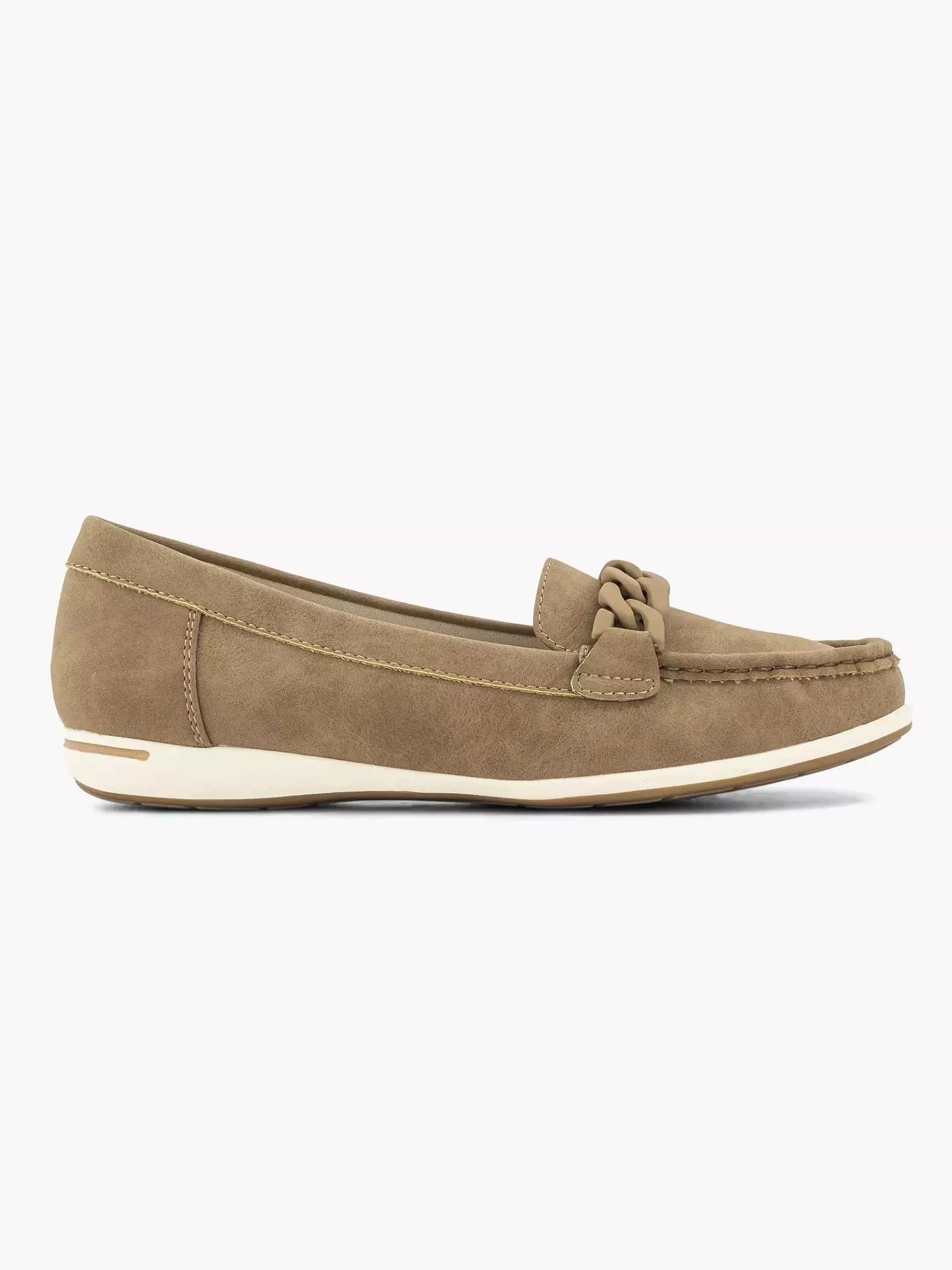 Dames Easy Street Comfort Schoenen-Beige Comfort Instapper