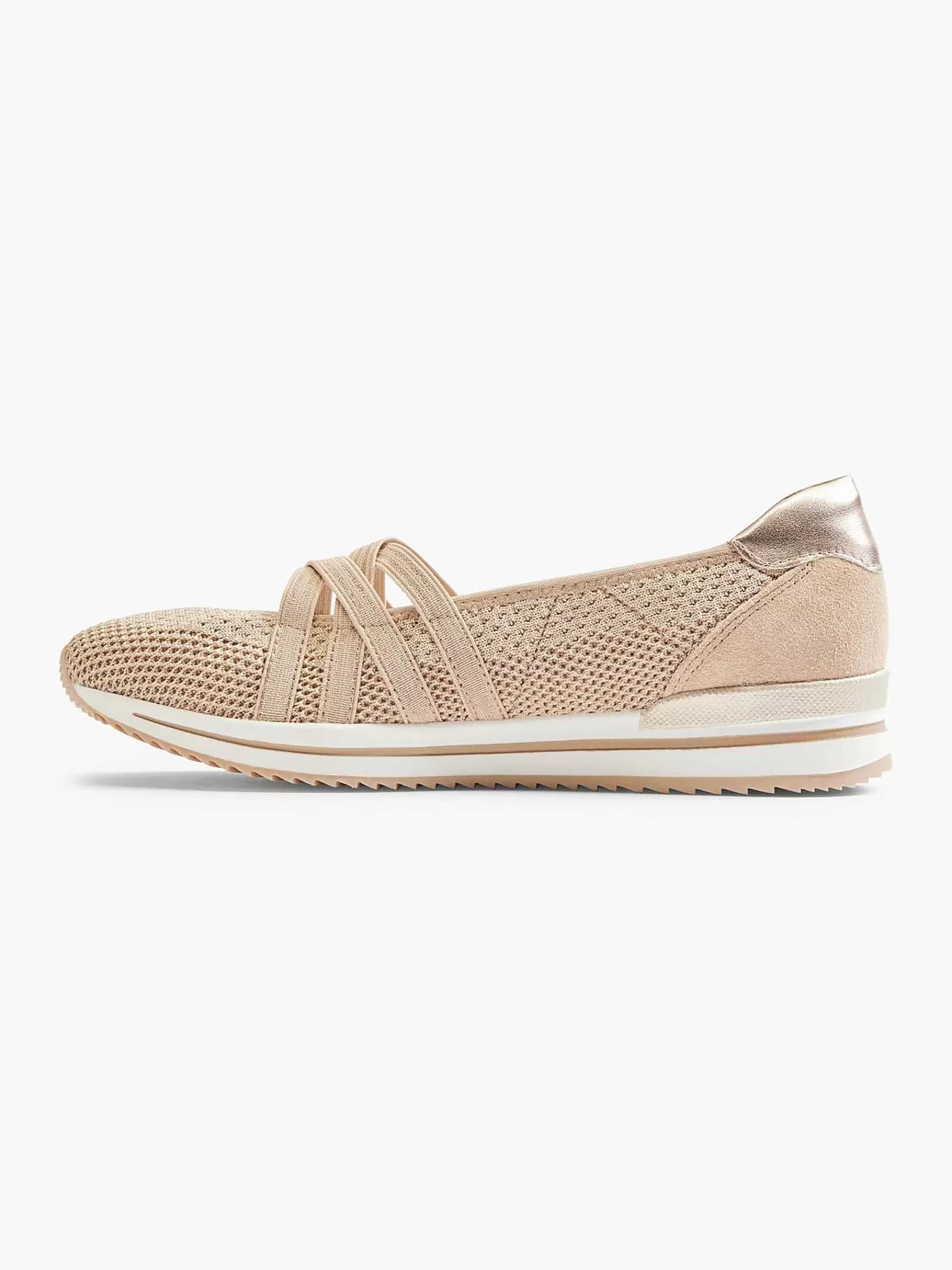 Dames Medicus Comfort Schoenen-Beige Comfort Instapper