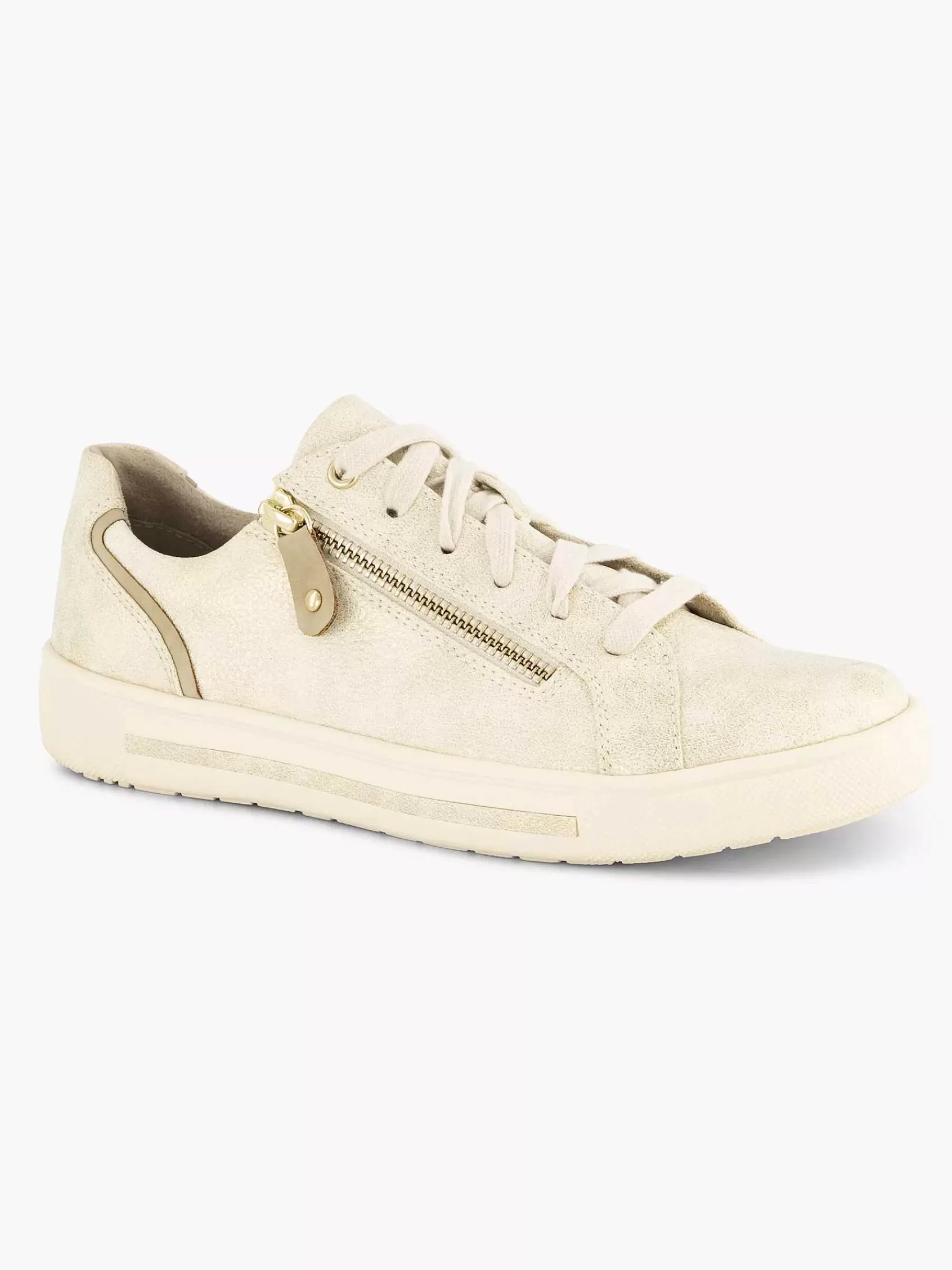 Dames Easy Street Comfort Schoenen-Beige Comfort Sneaker