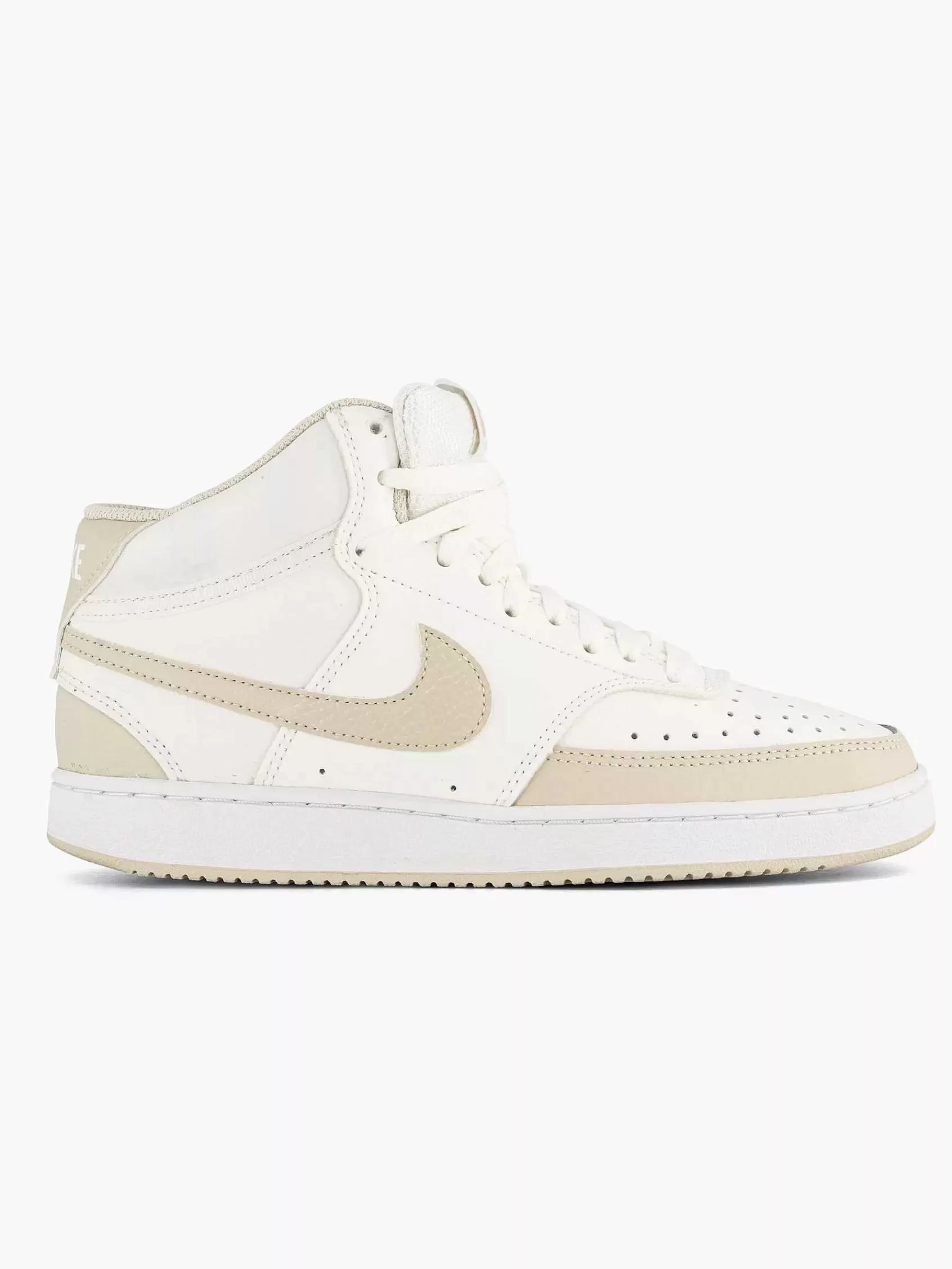 Dames Nike Sneakers-Beige Court Vision Mid