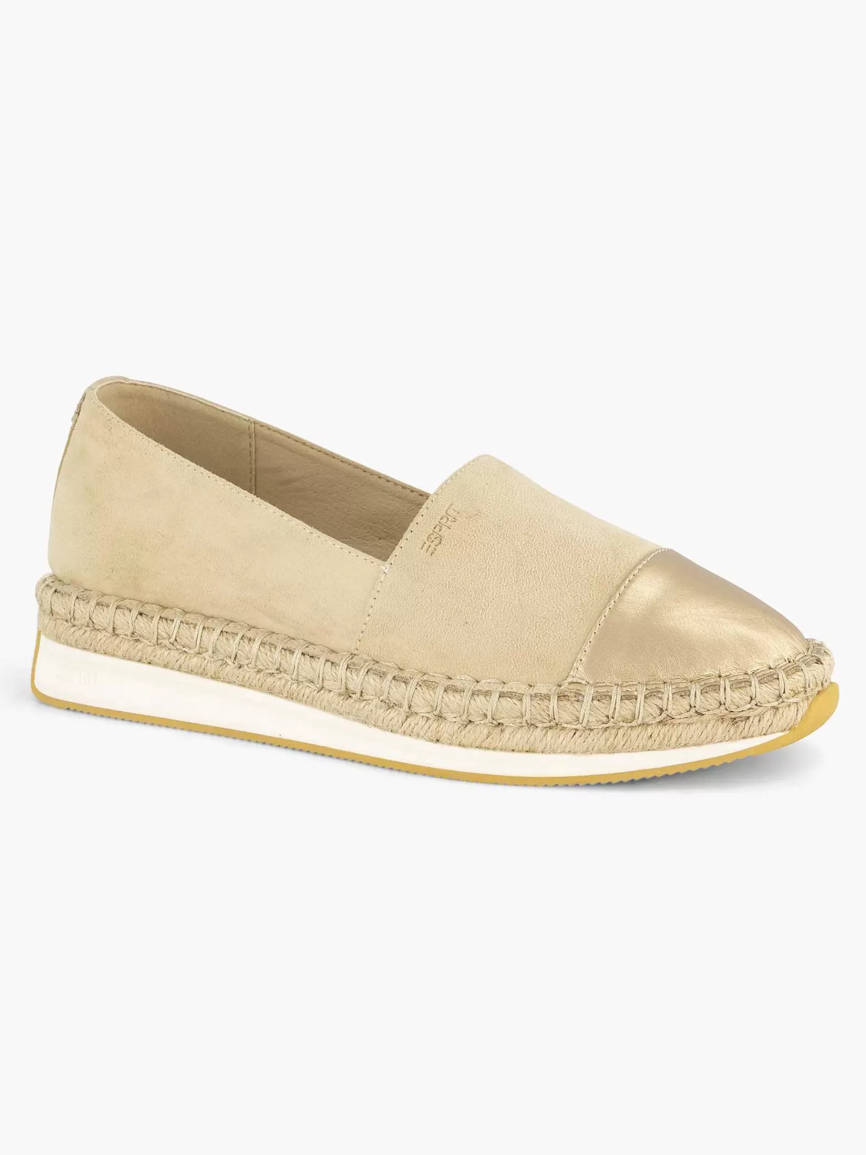 Dames Esprit Instappers-Beige Espadrille