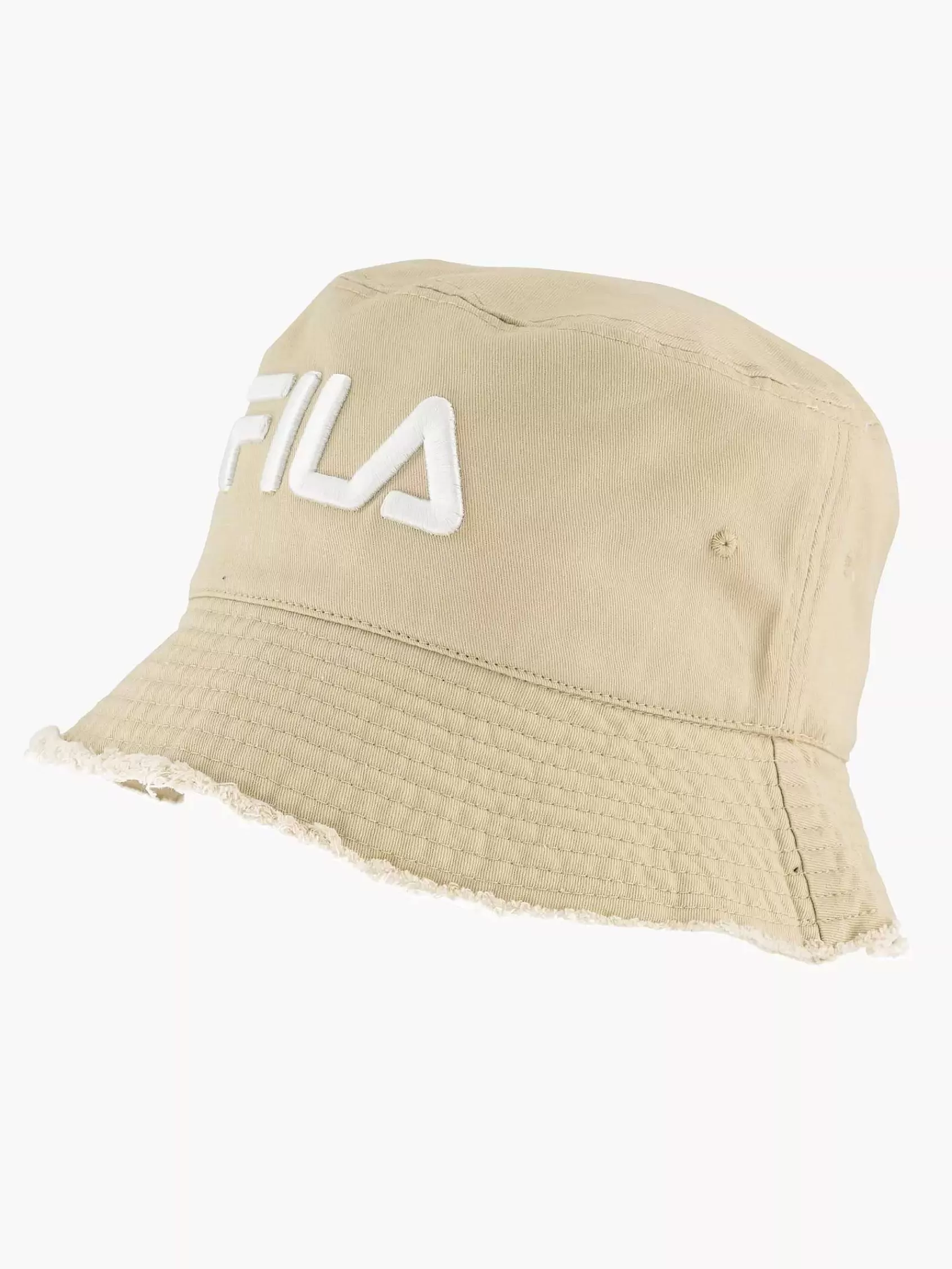 Dames FILA Online Exclusive Accessoires-Beige Bucket Hat Mit