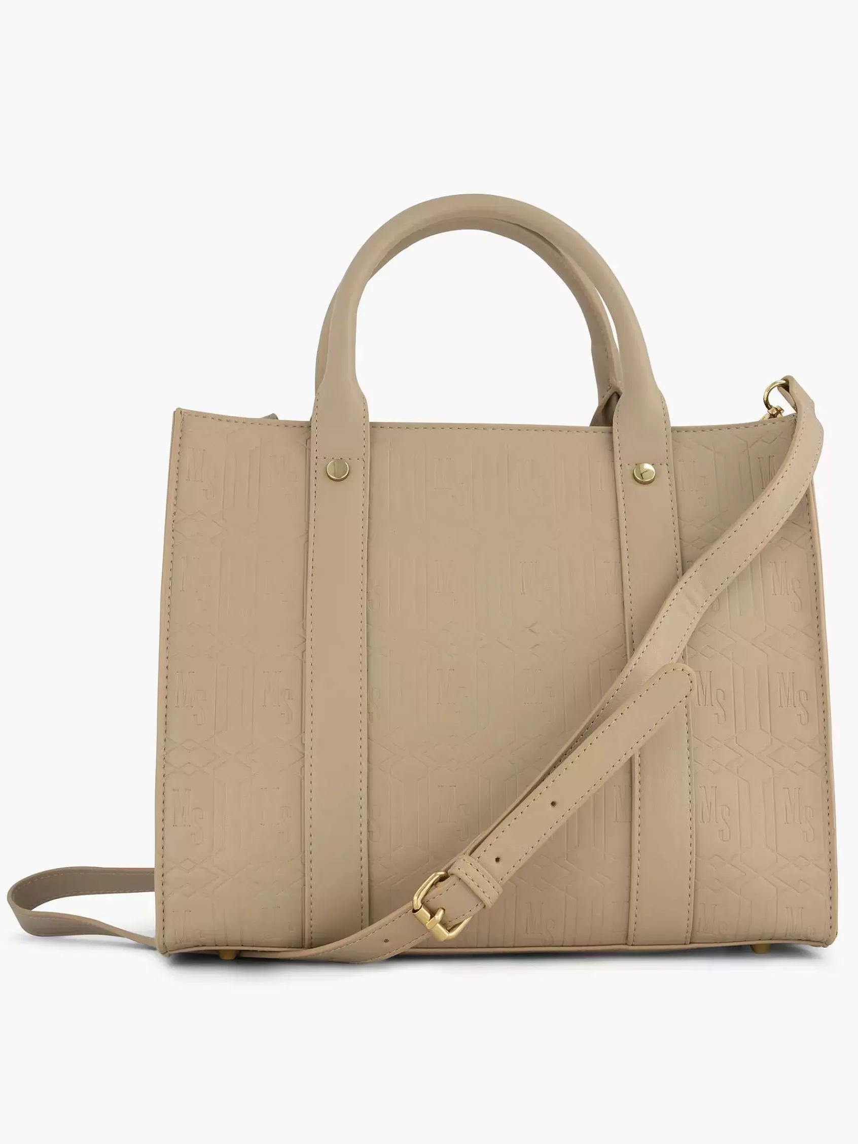 Dames Michael Shannon Online Exclusive Accessoires-Beige Handtas