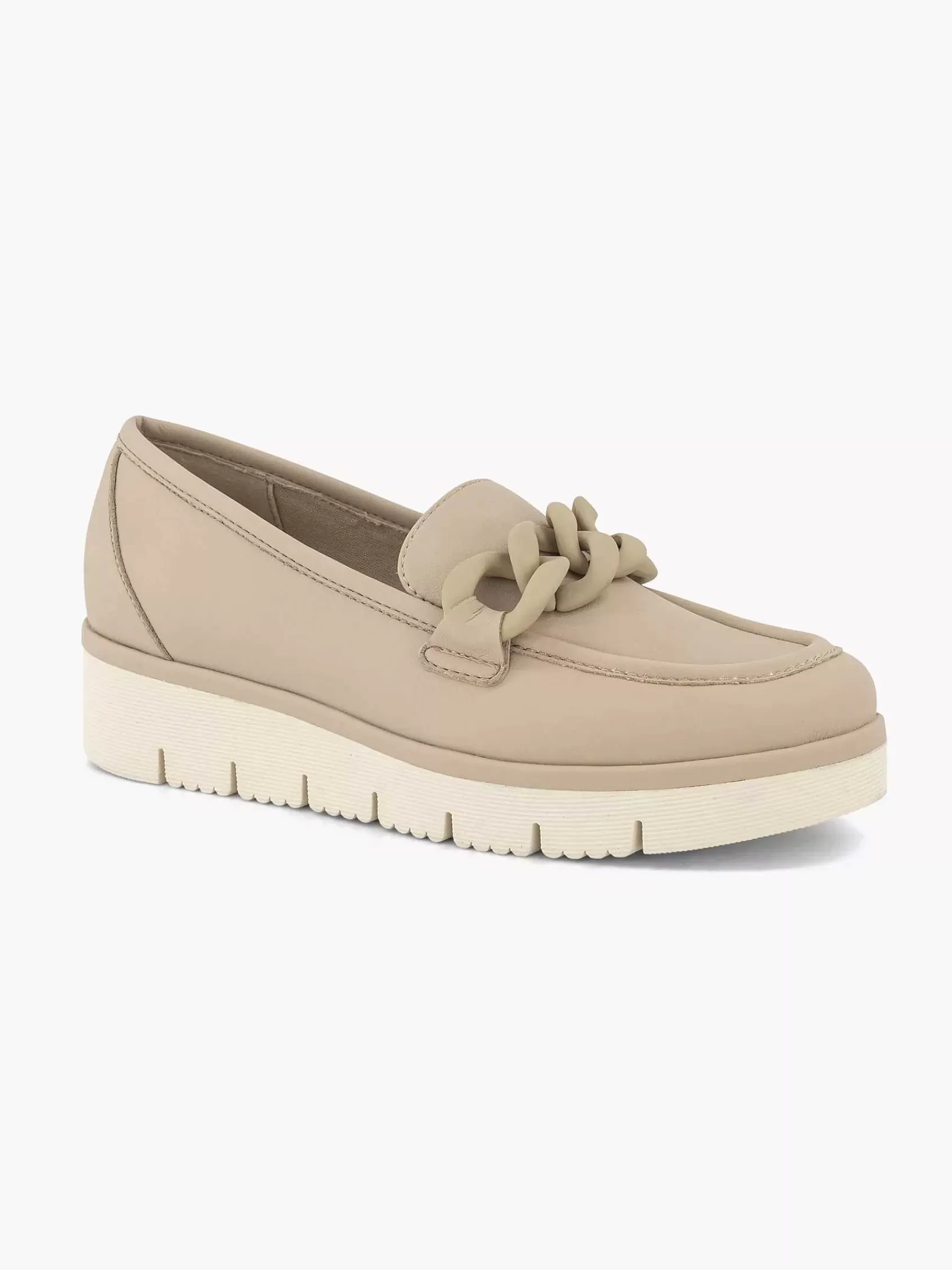 Dames Easy Street Comfort Schoenen-Beige Instapper