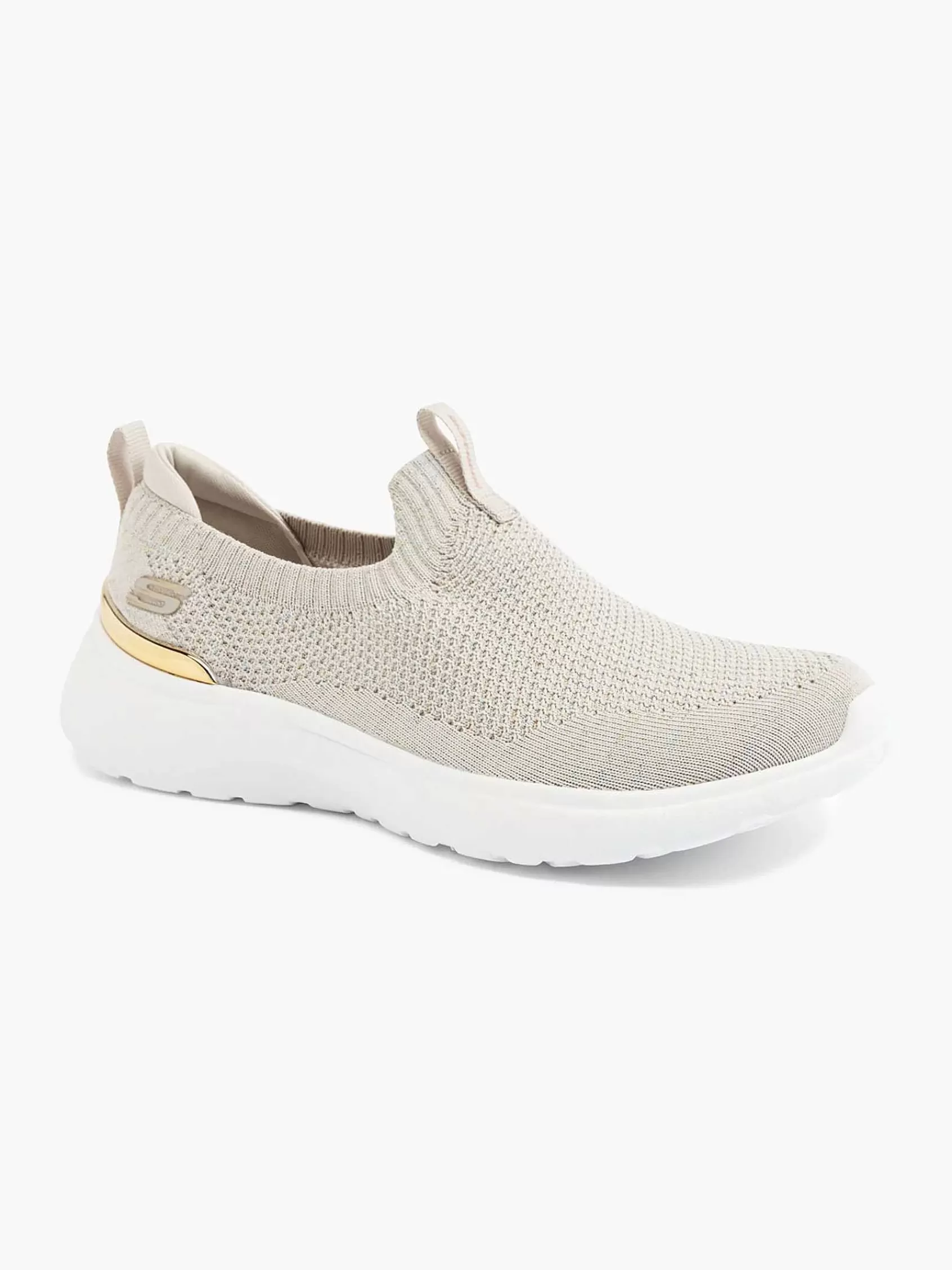 Dames Skechers Instappers-Beige Roseate - Symptomatic