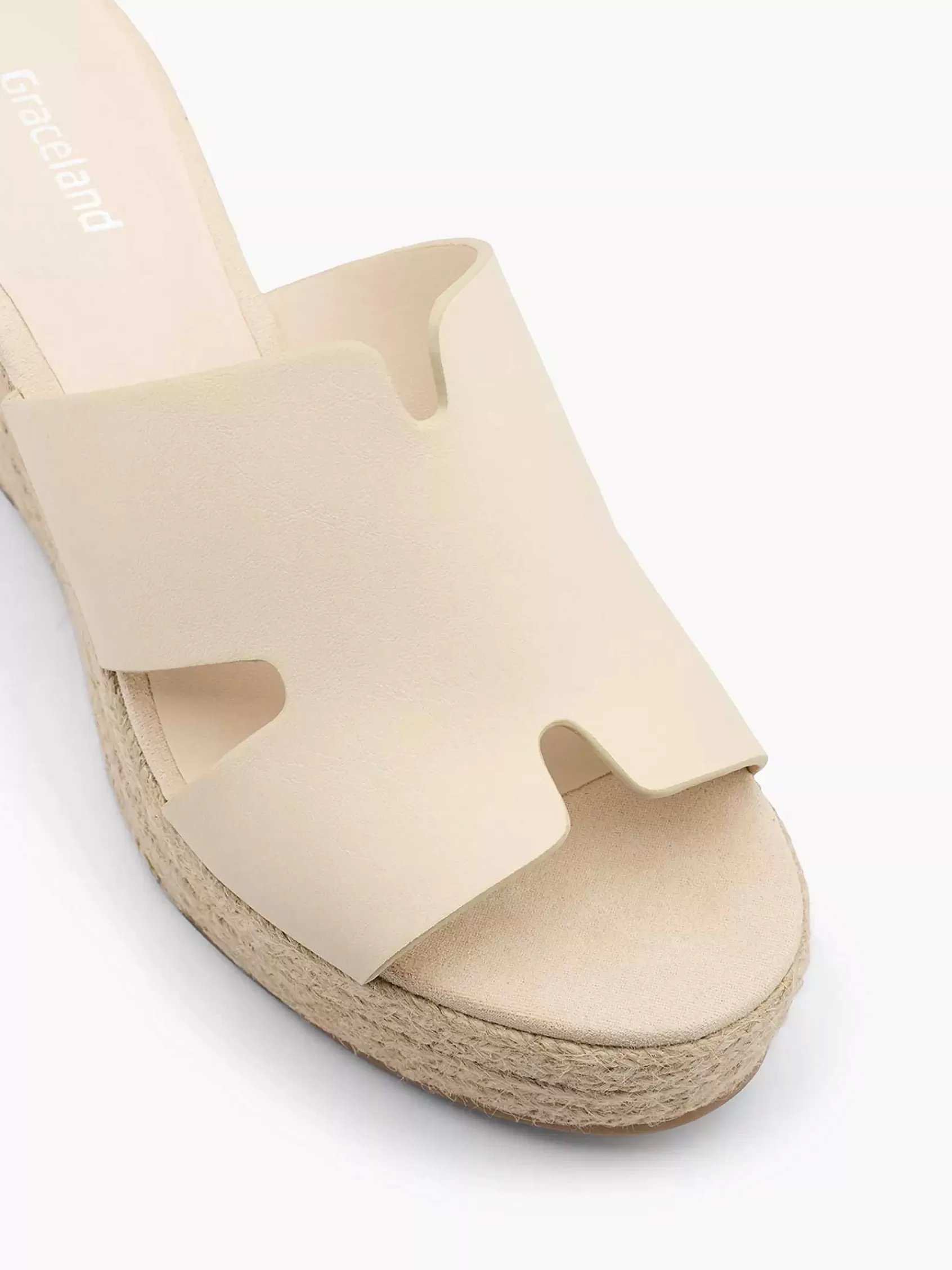 Dames Graceland Slippers-Beige Slipper Sleehak