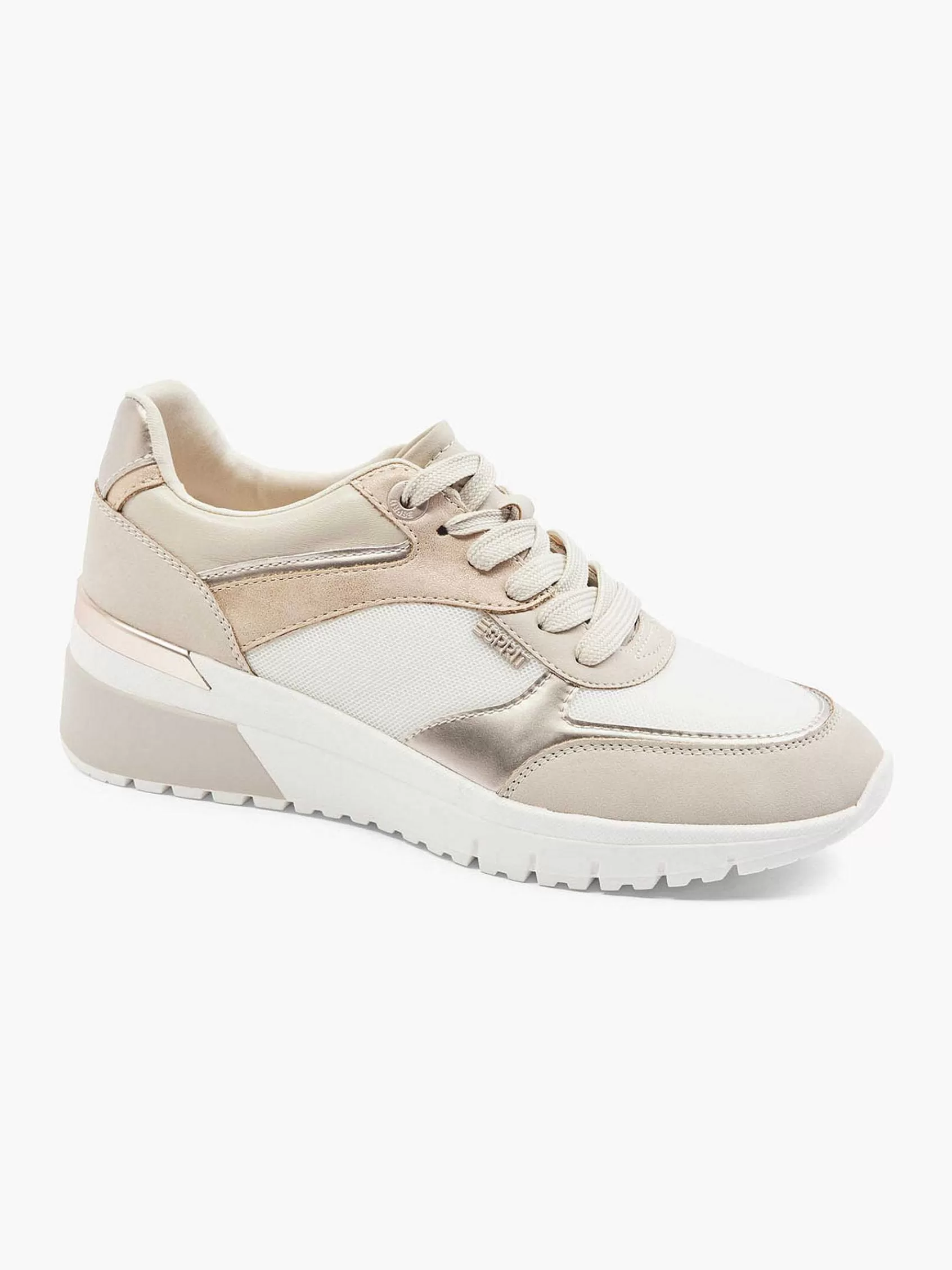 Dames Esprit Sneakers-Beige Sneaker