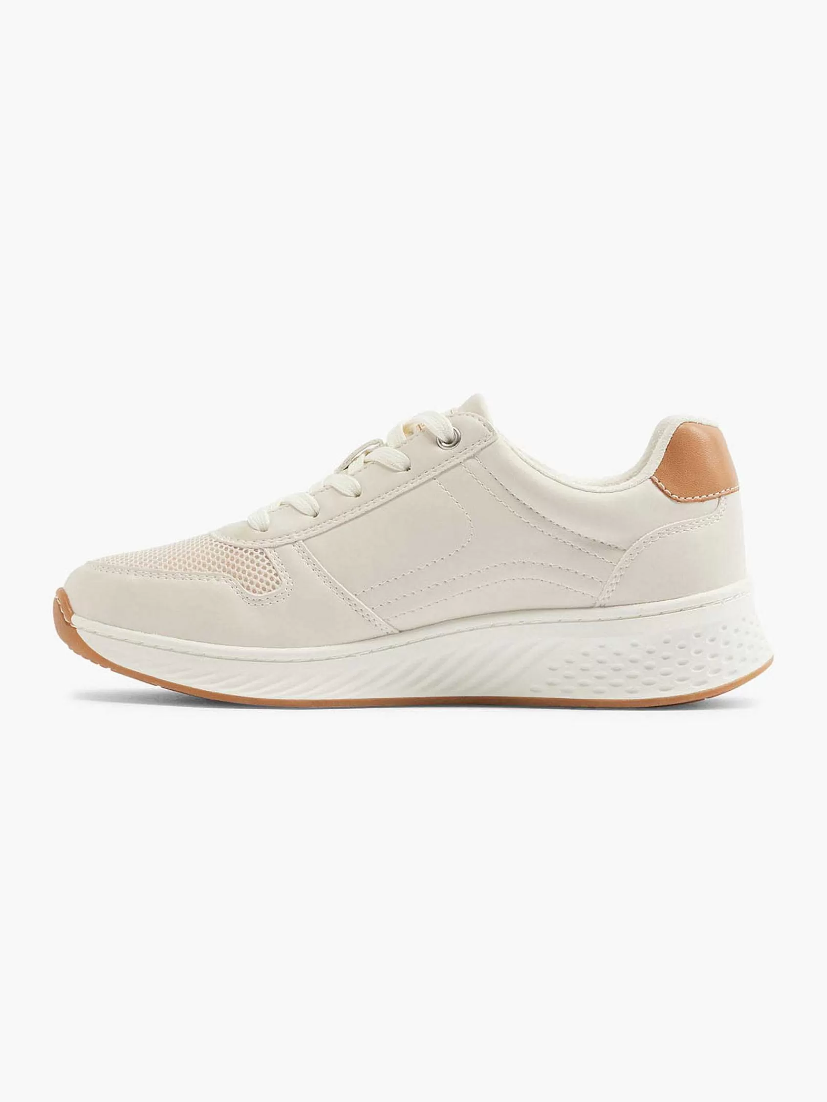 Dames Easy Street Comfort Schoenen-Beige Sneaker