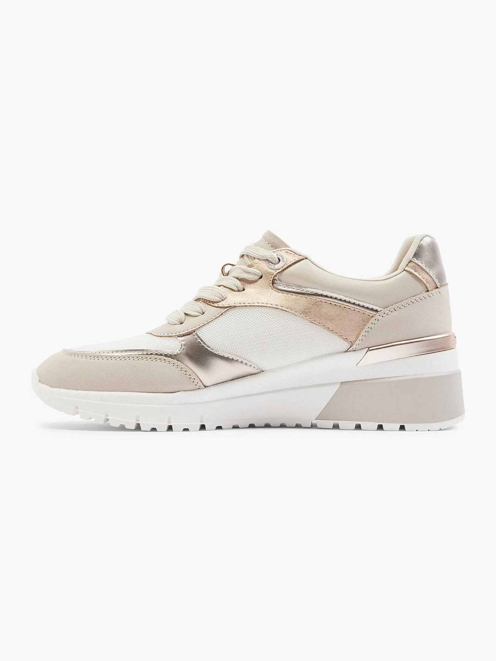 Dames Esprit Sneakers-Beige Sneaker