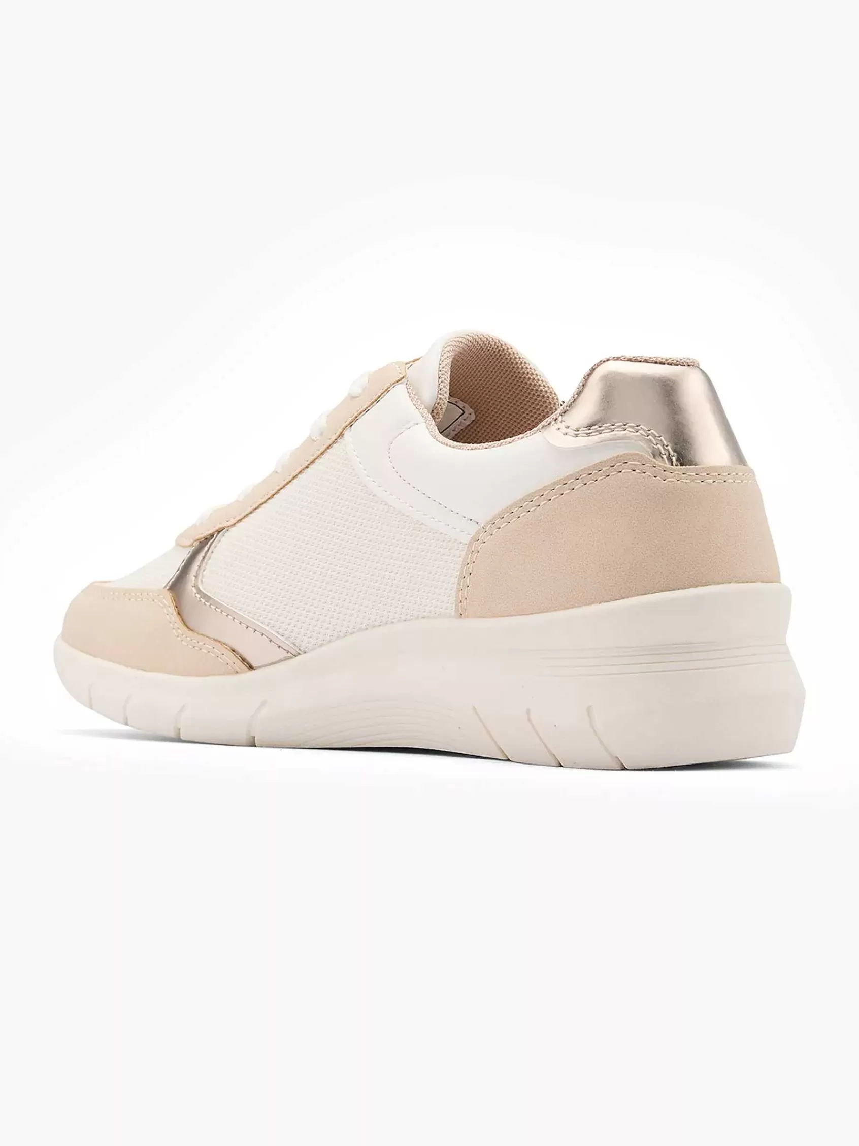 Dames Easy Street Sneakers-Beige Sneaker