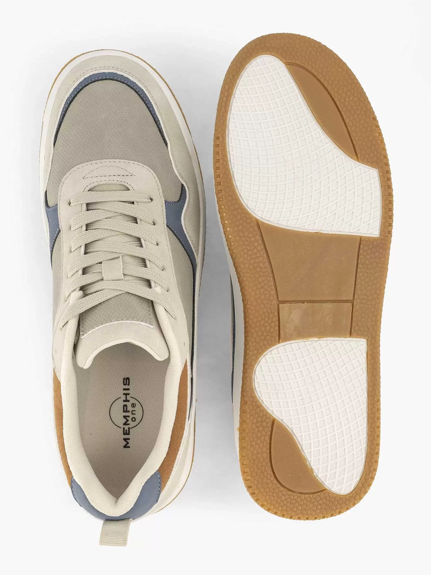 Heren Memphis One Sneakers-Beige Sneaker