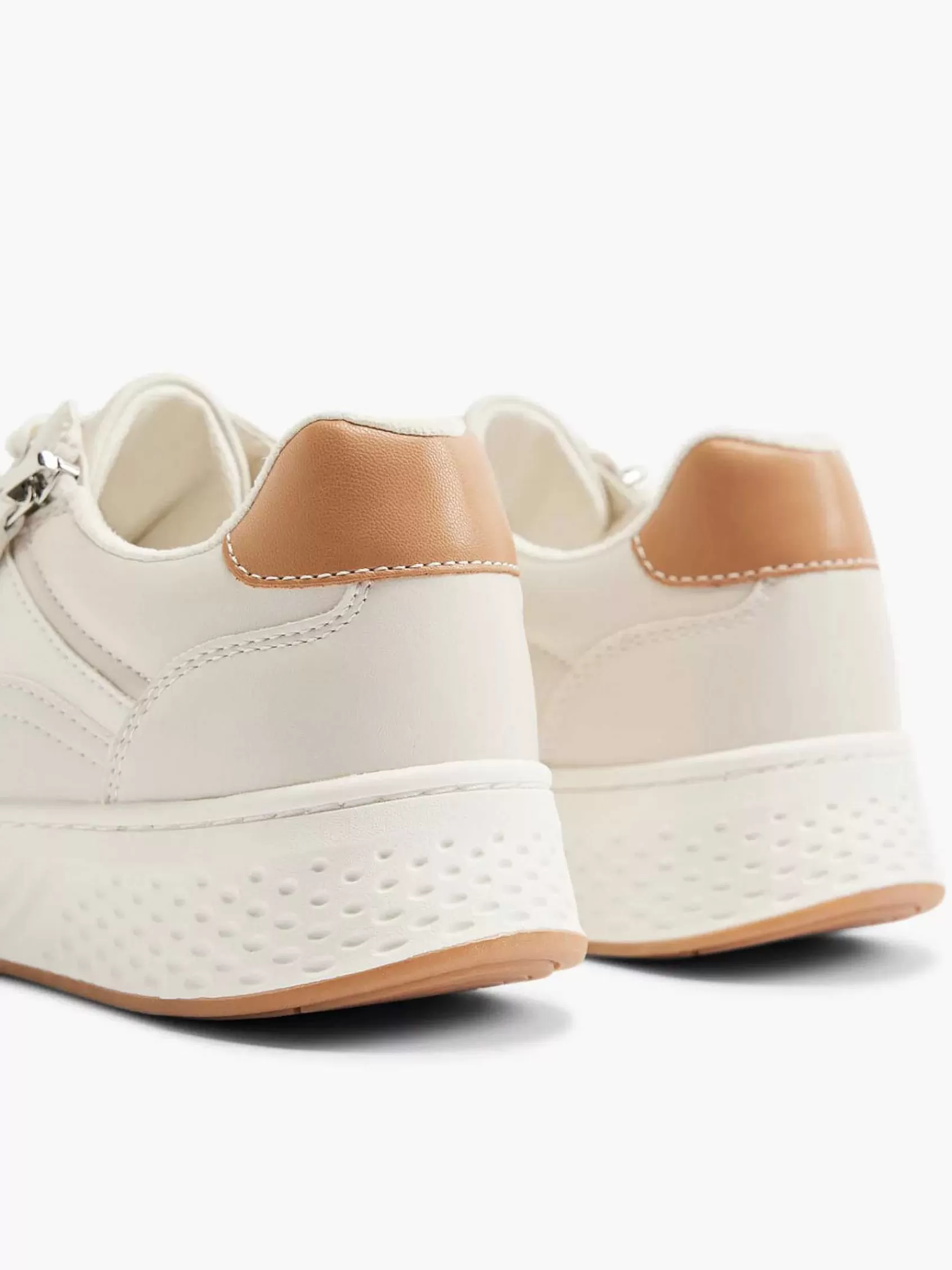 Dames Easy Street Comfort Schoenen-Beige Sneaker