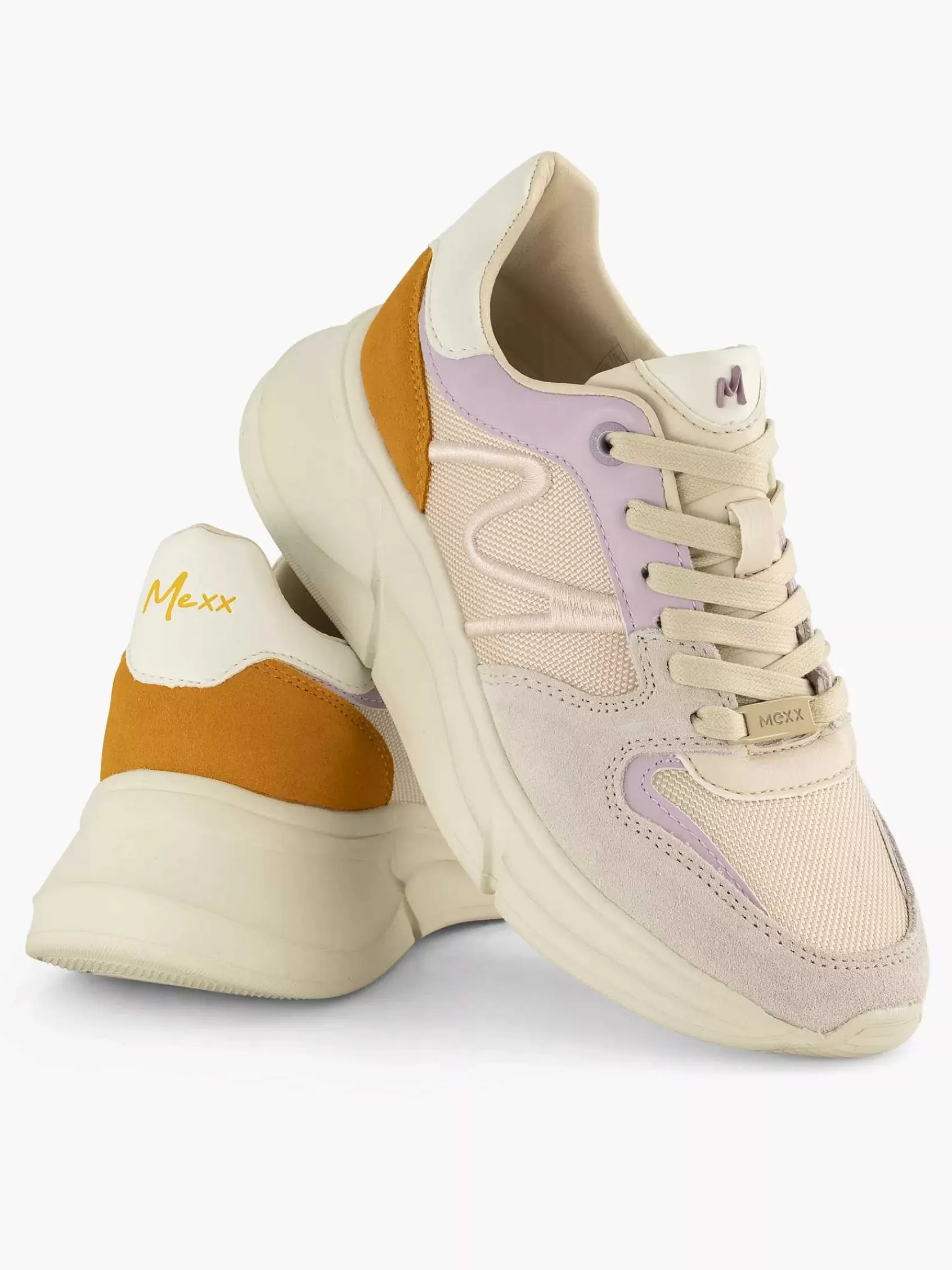 Dames MEXX Sneakers-Beige Sneaker