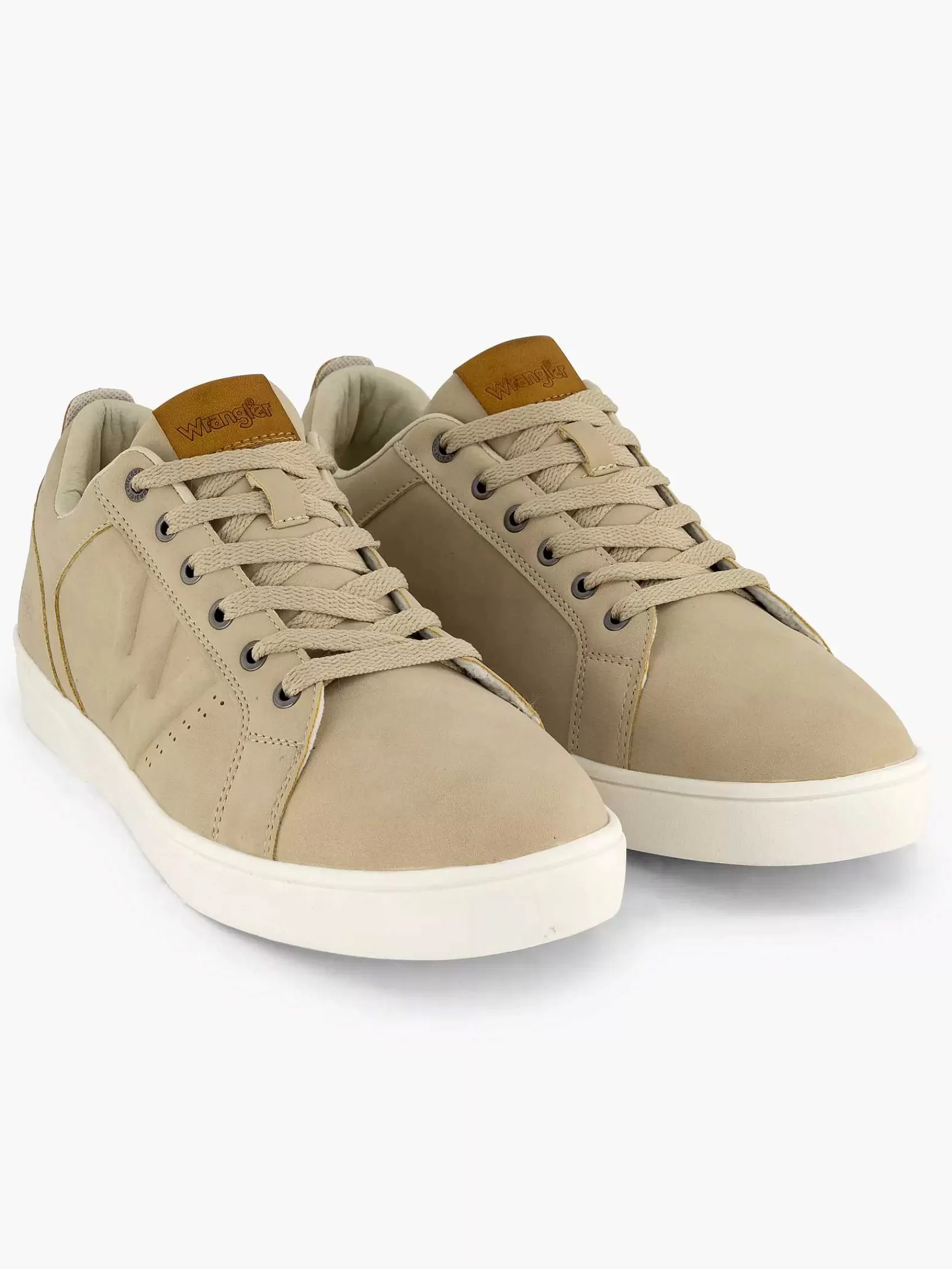 Heren Wrangler Sneakers-Beige Sneaker