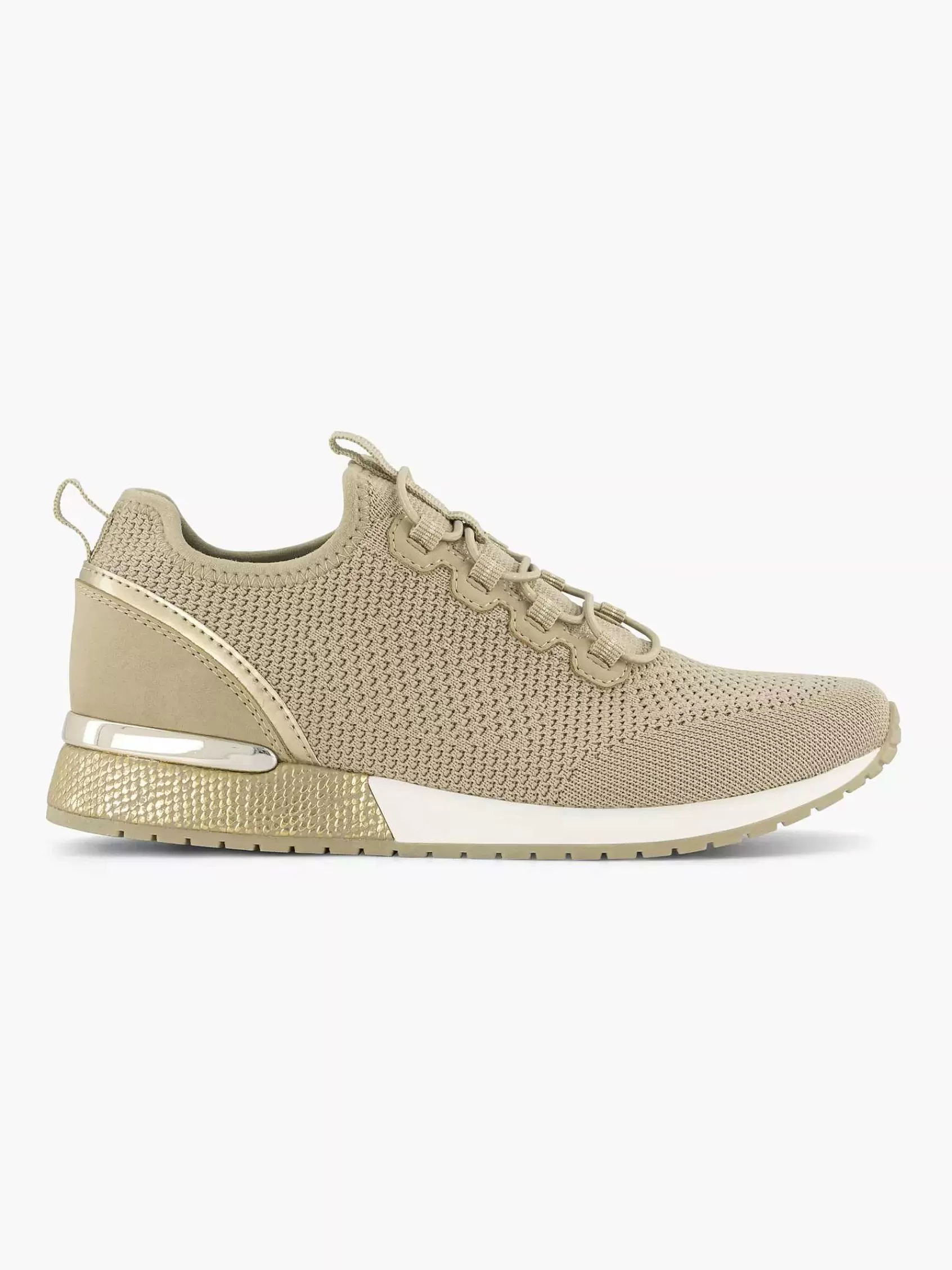 Dames Graceland Instappers-Beige Sneaker Instapper