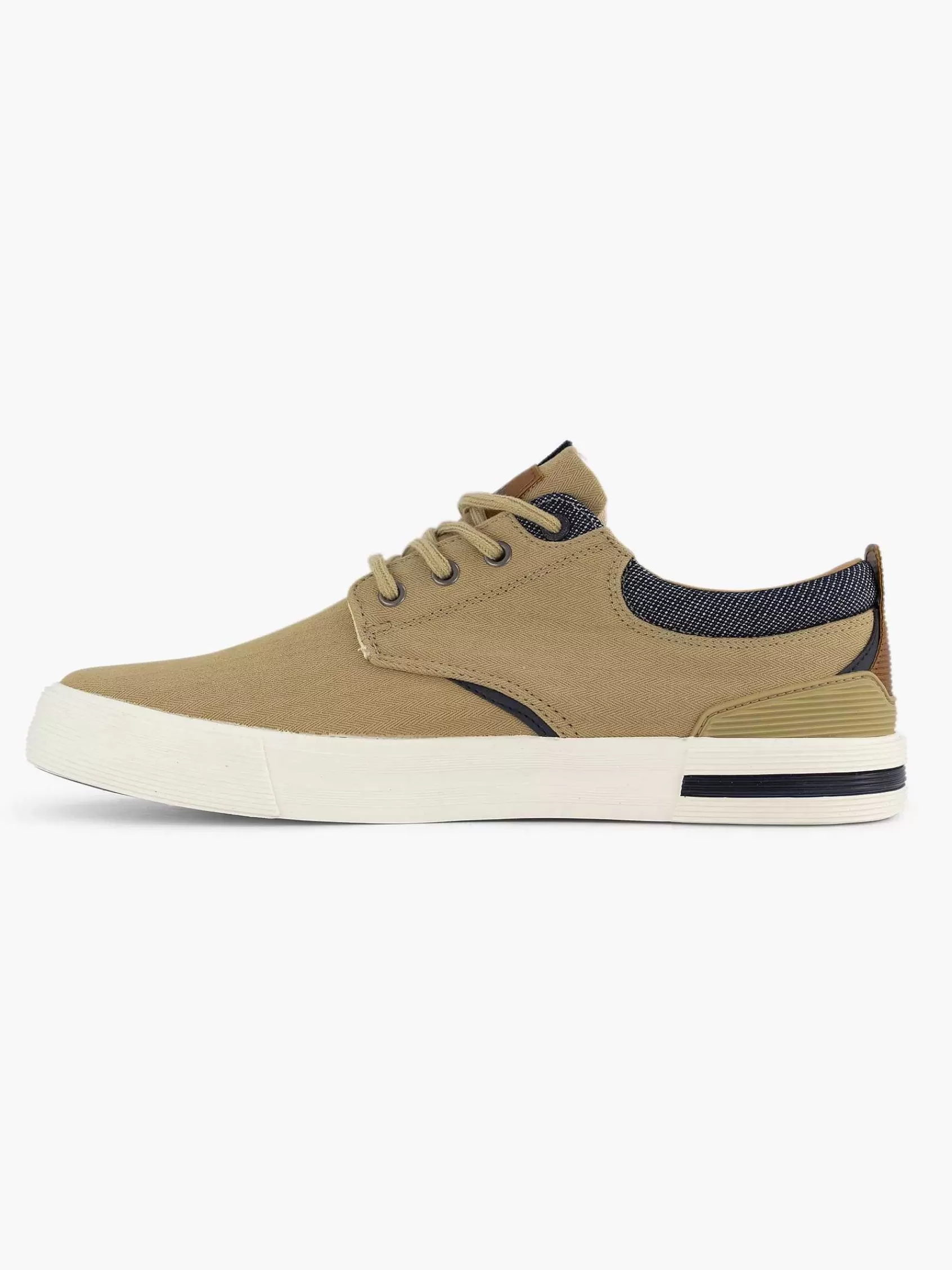 Heren Wrangler Sneakers-Beige Sneakers