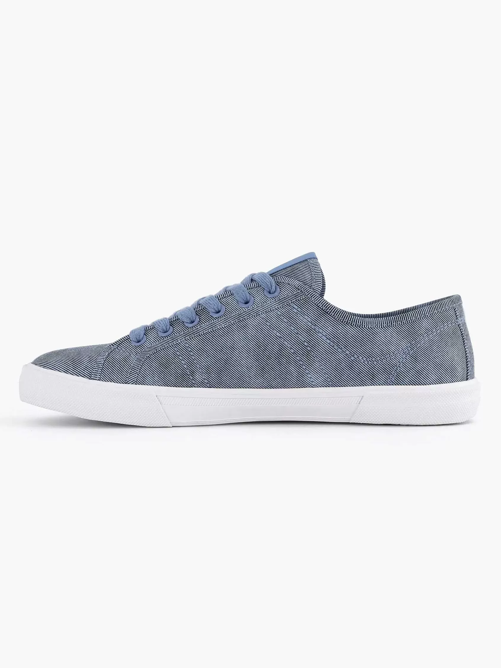 Heren Memphis One Sneakers-Blauwe Canvas Sneaker