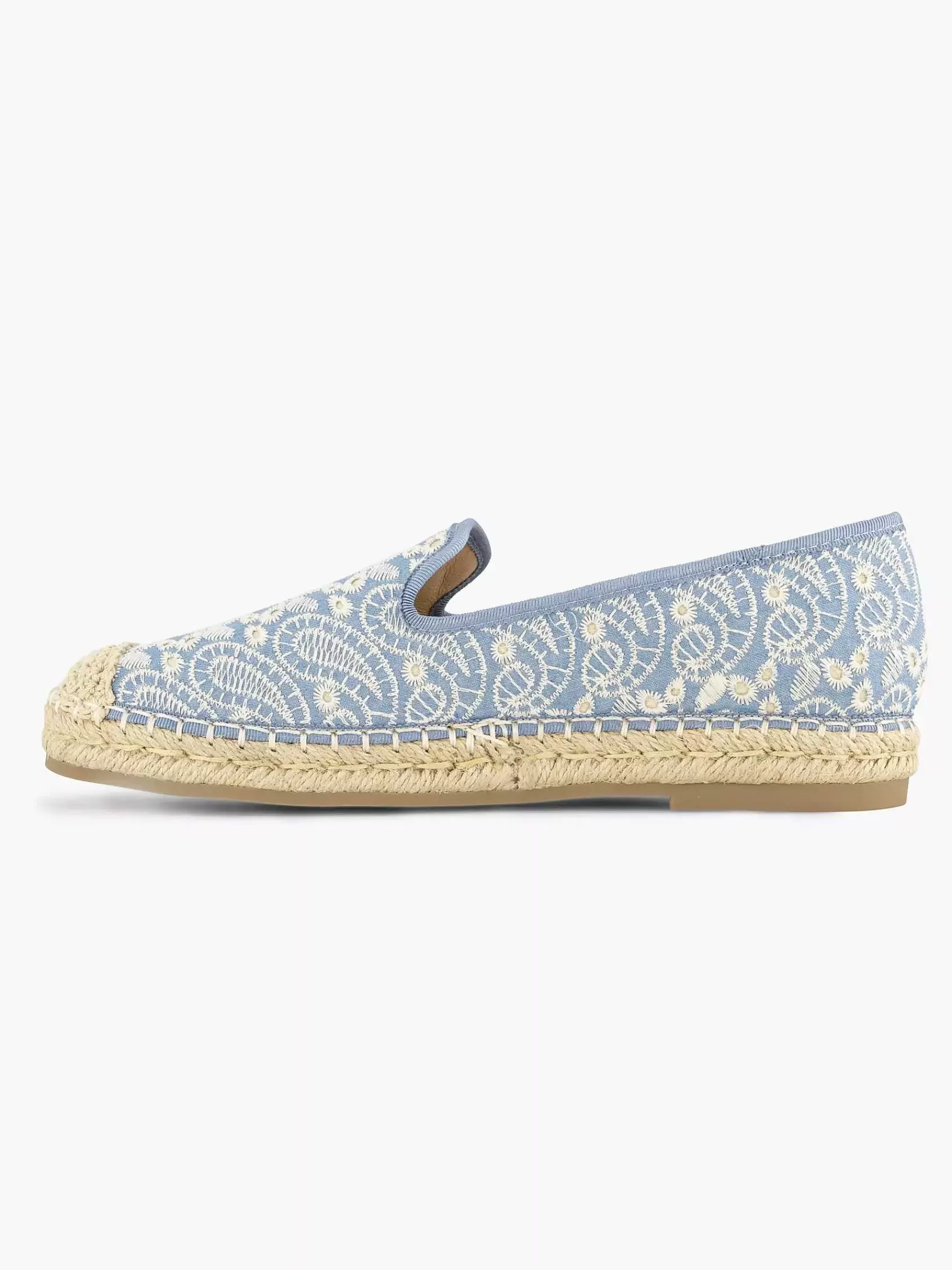 Dames Graceland Instappers-Blauwe Espadrille