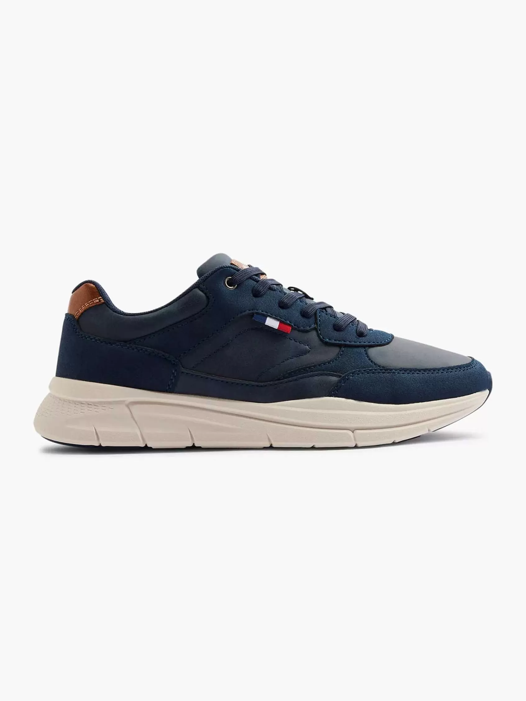 Heren Memphis One Sneakers-Blauwe Sneaker