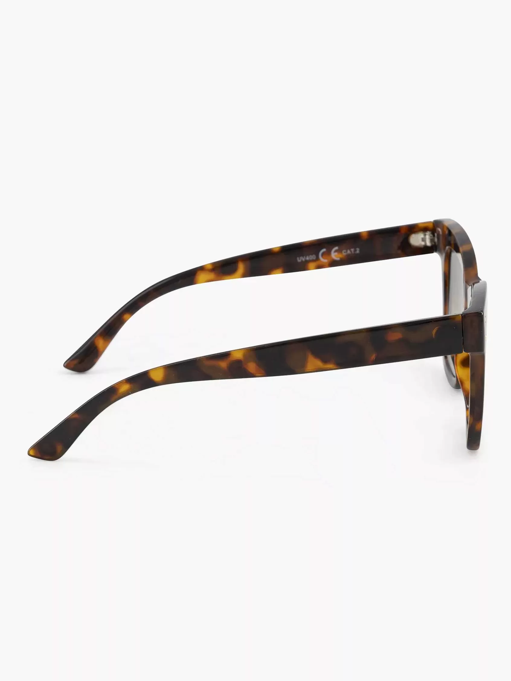 Dames Graceland Online Exclusive Accessoires-Bruine Cat Eye Zonnebril Print