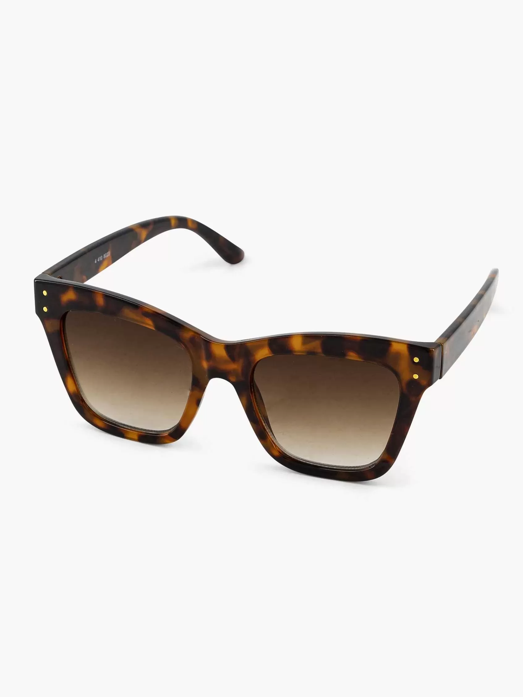 Dames Graceland Online Exclusive Accessoires-Bruine Cat Eye Zonnebril Print