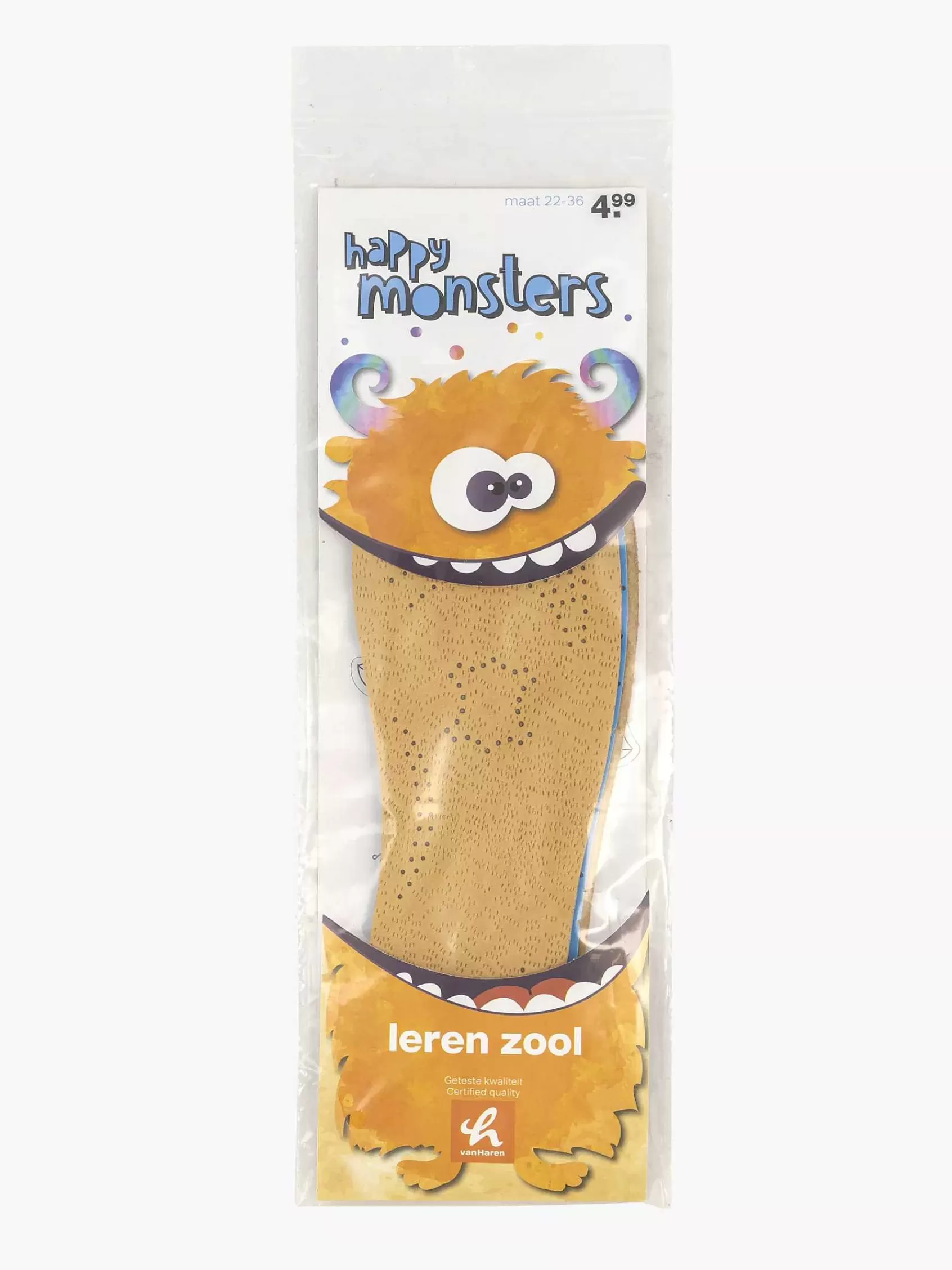 Kinderen vanHaren Babyschoenen-Bruine Leren Inlegzool 22-36