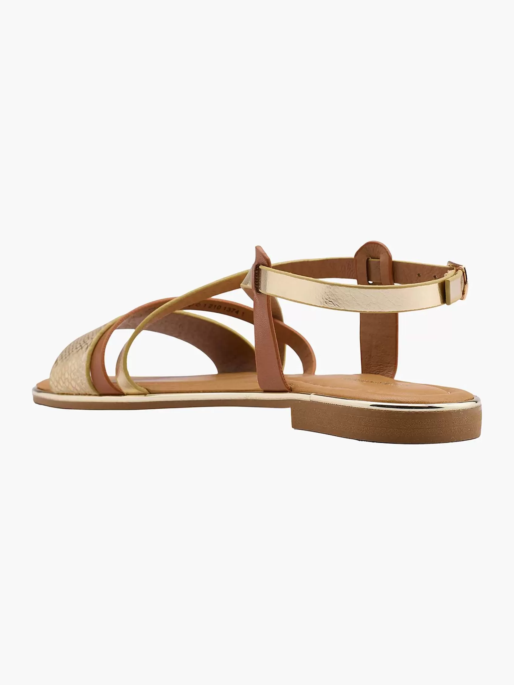 Dames Graceland Sandalen-Bruine Sandaal