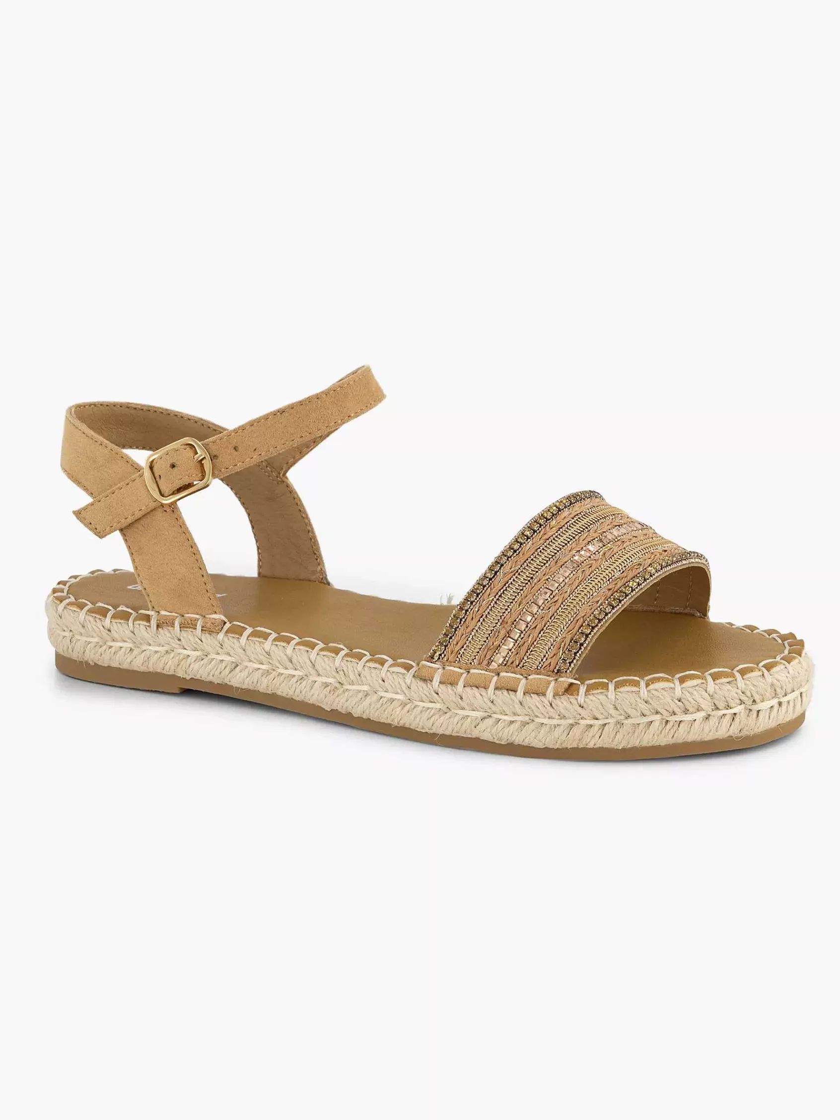 Dames Graceland Sandalen-Bruine Sandaal