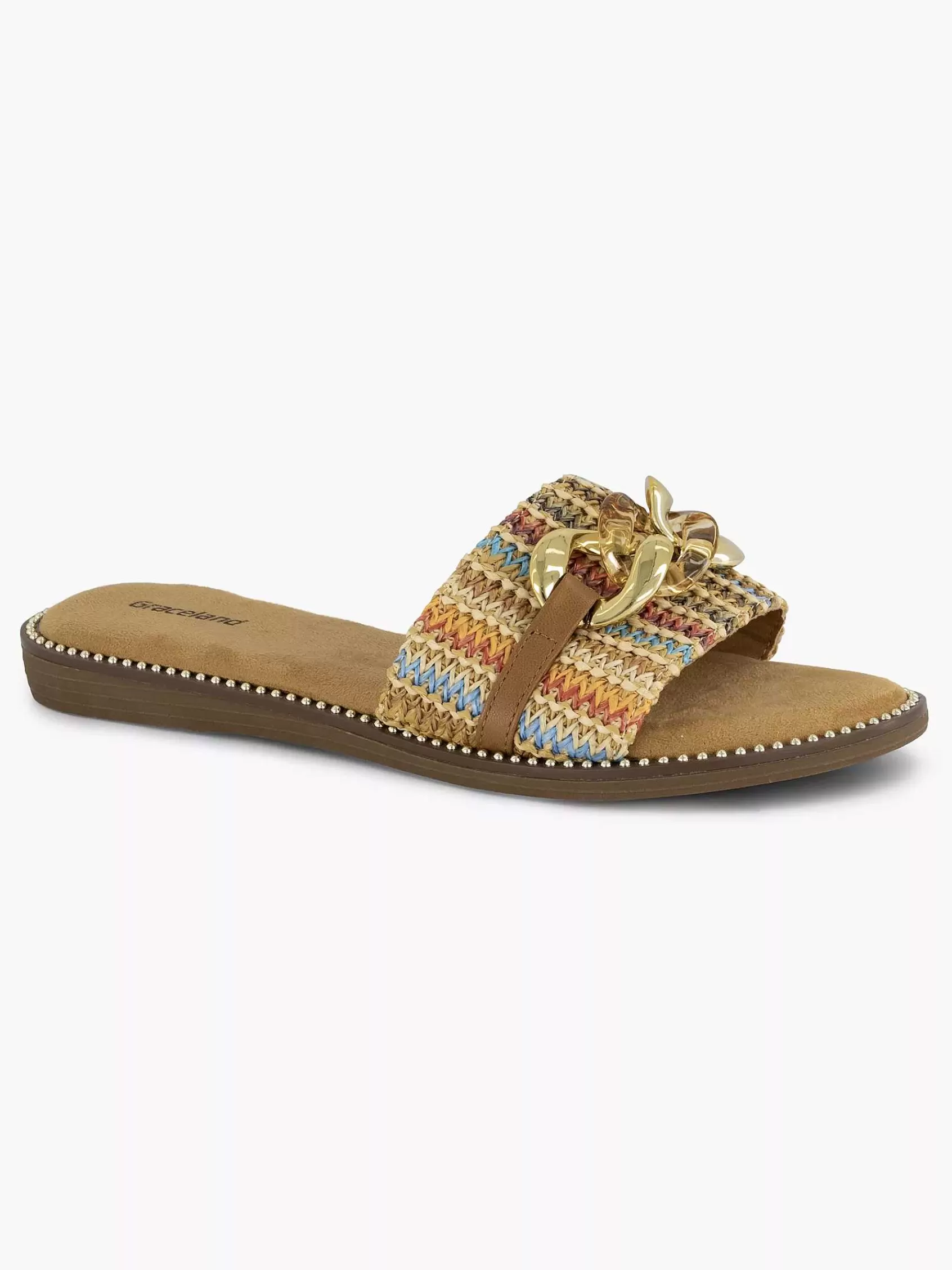 Dames Graceland Slippers-Bruine Slipper