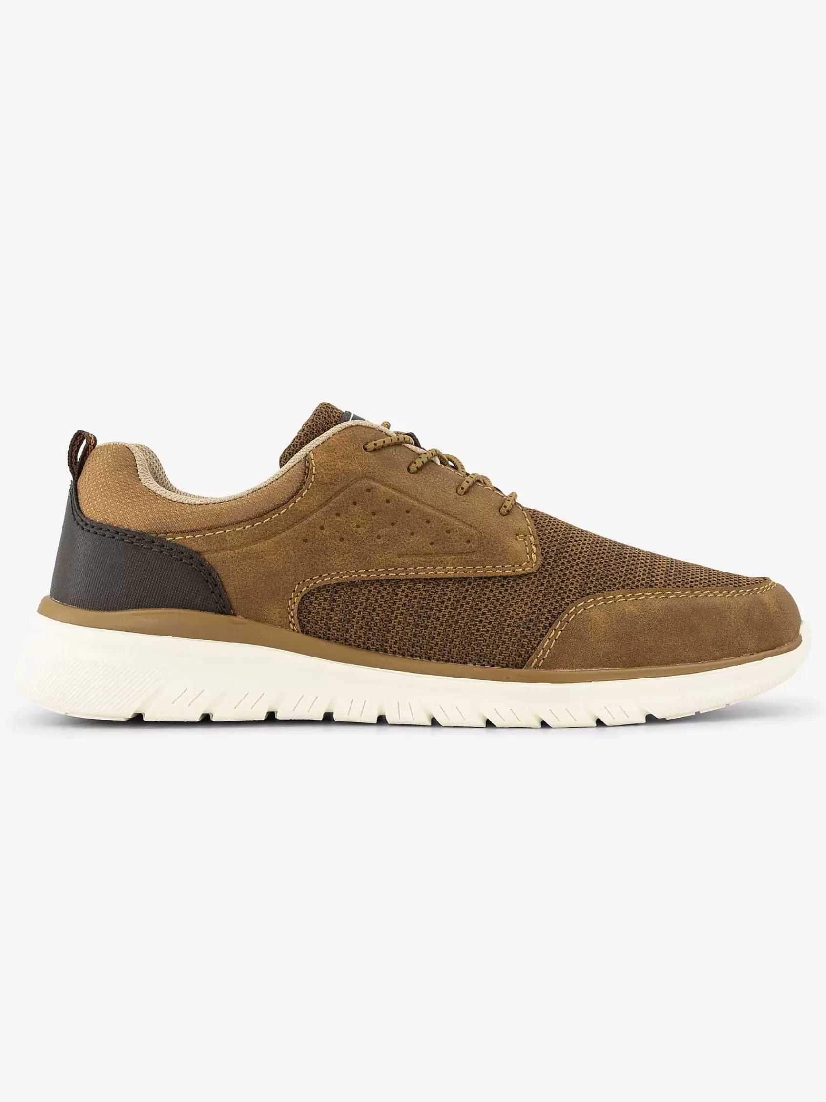 Heren Easy Street Sneakers-Bruine Sneaker