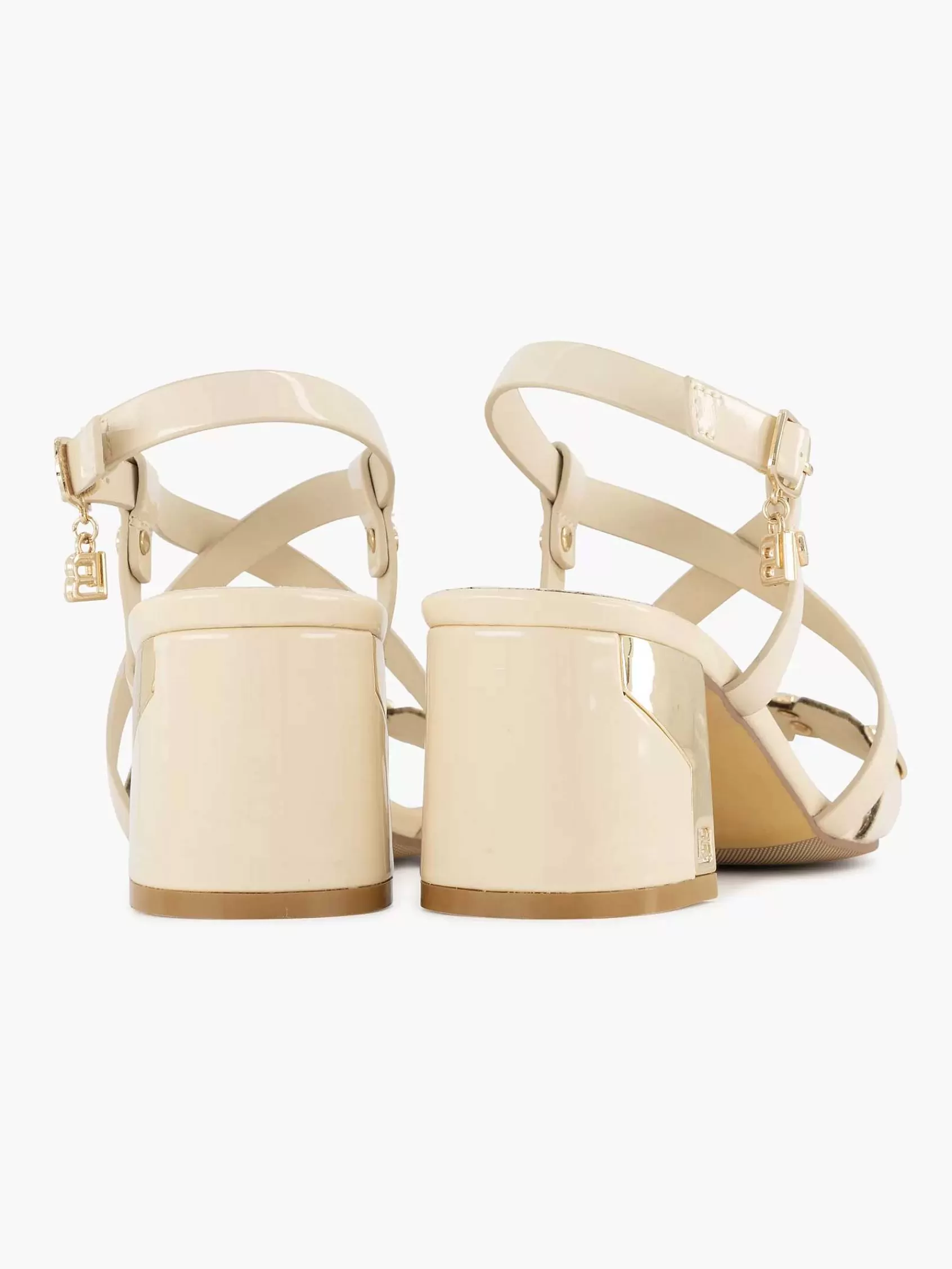 Dames Laura Biagiotti Sandalen-Creme Sandalette