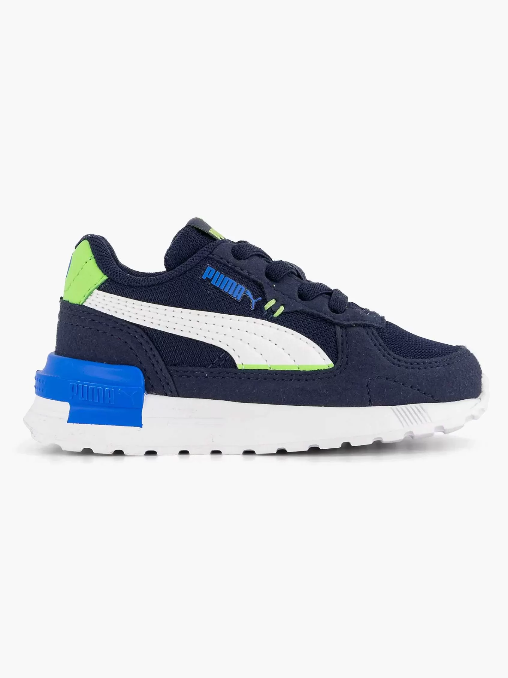 Kinderen Puma Jongensschoenen-Donkerblauwe Graviton Ac Inf