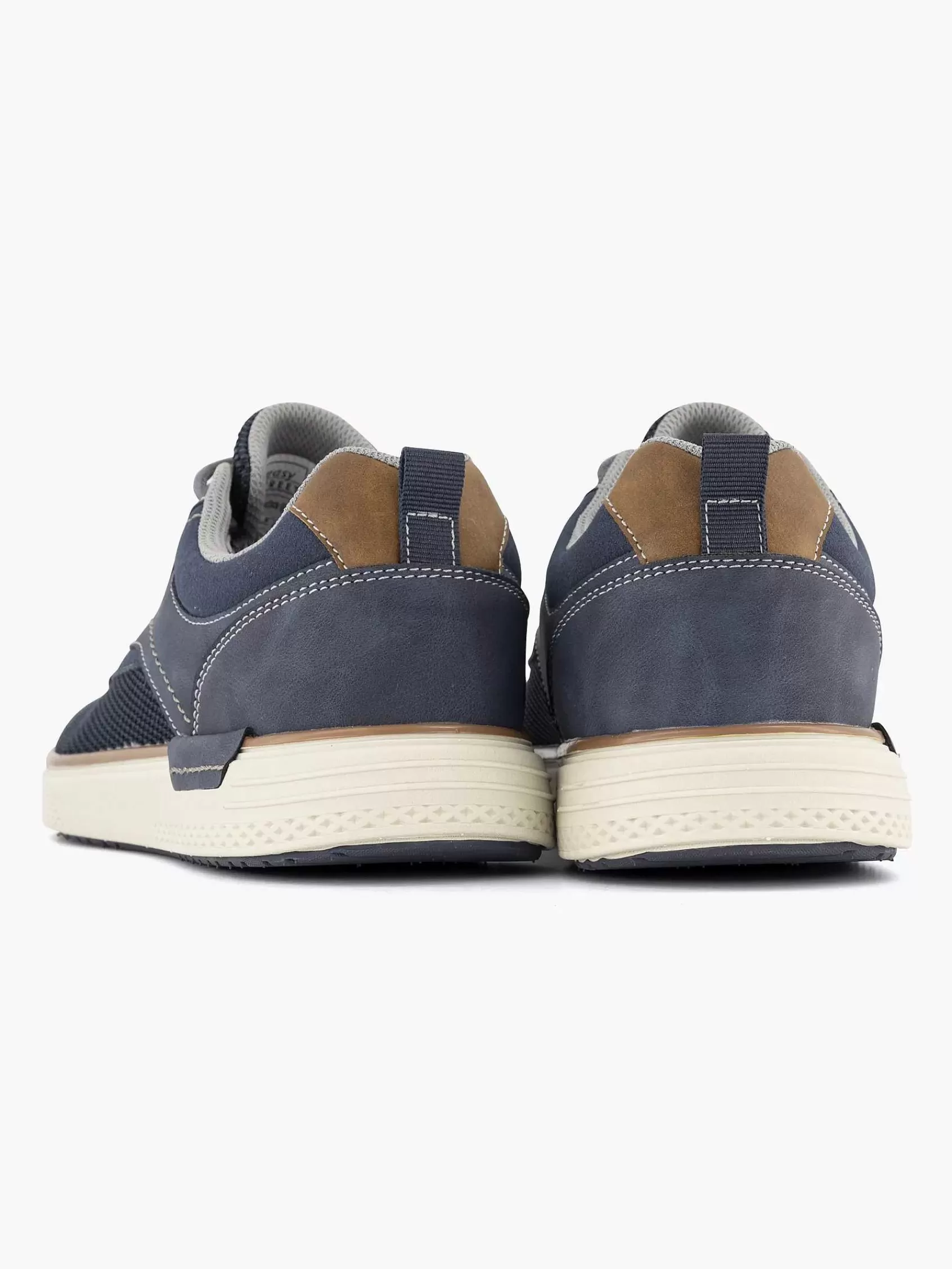 Heren Easy Street Sneakers-Donkerblauwe Sneaker