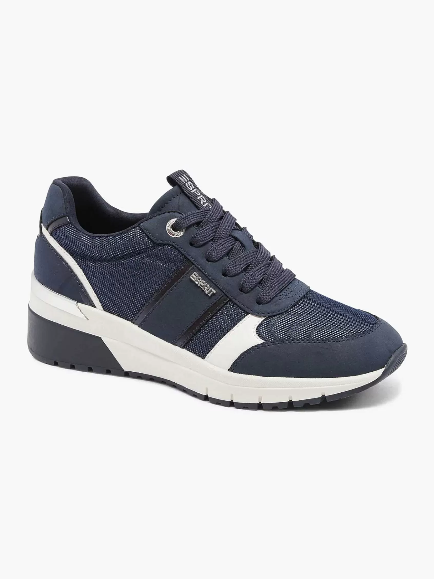 Dames Esprit Sneakers-Donkerblauwe Sneaker