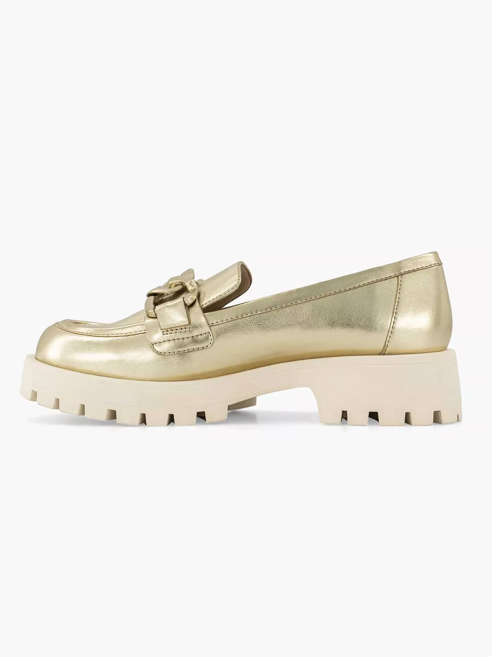 Dames Oxmox Instappers-Gouden Chunky Loafer