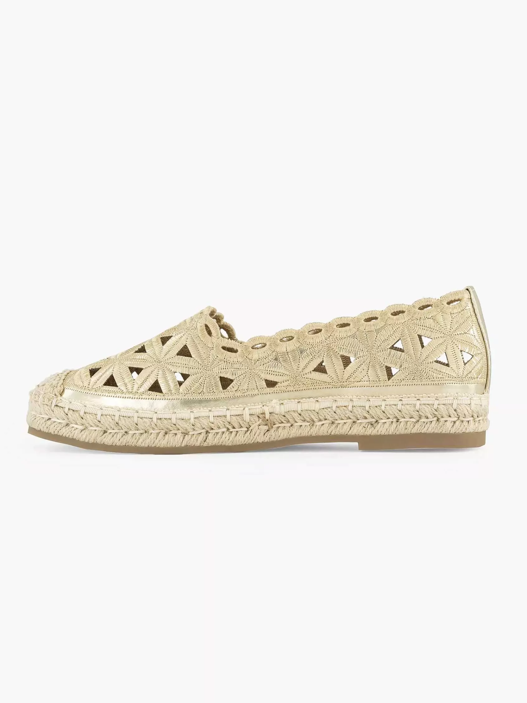 Dames Graceland Instappers-Gouden Espadrille