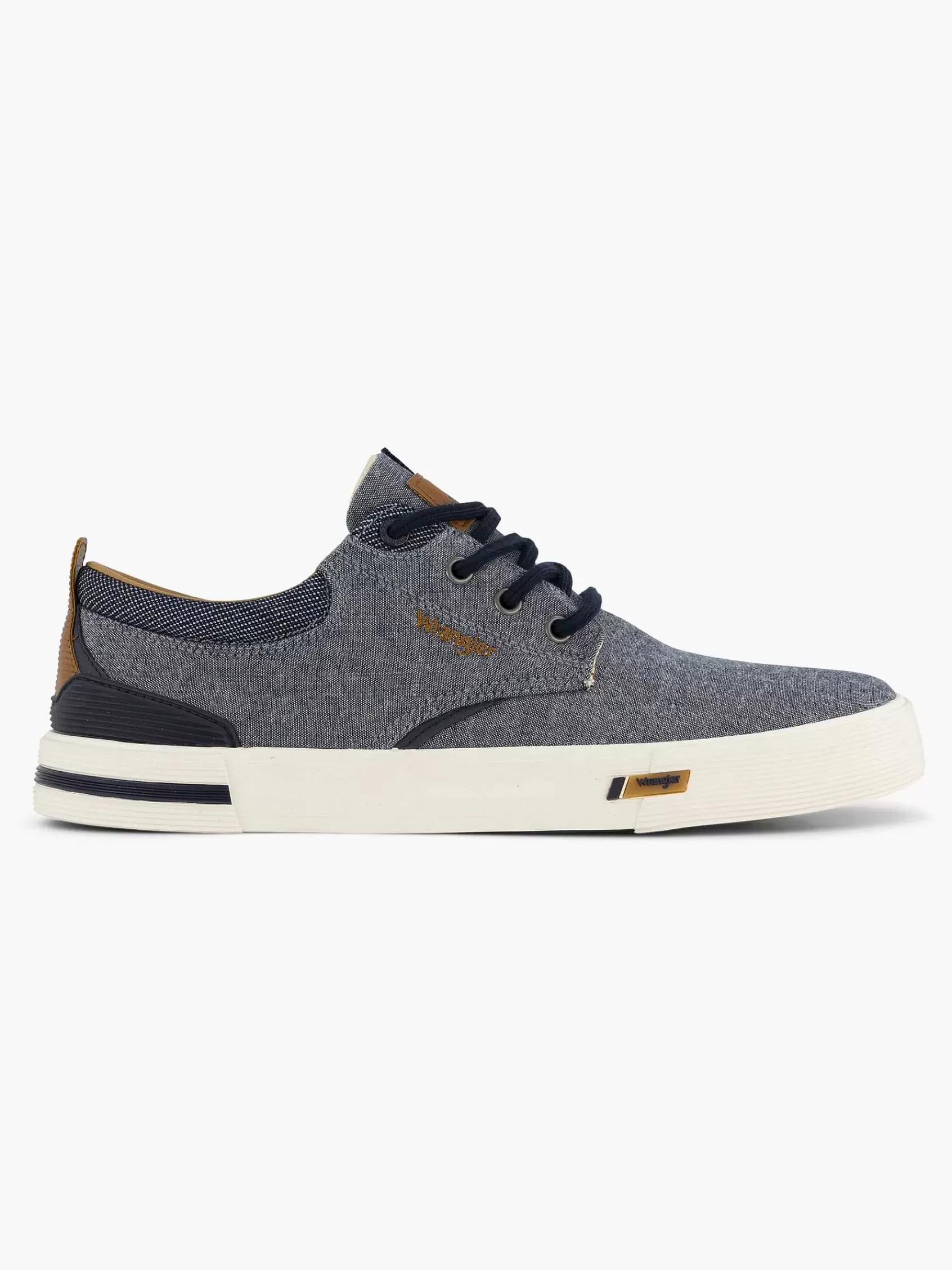 Heren Wrangler Sneakers-Grijze Sneaker