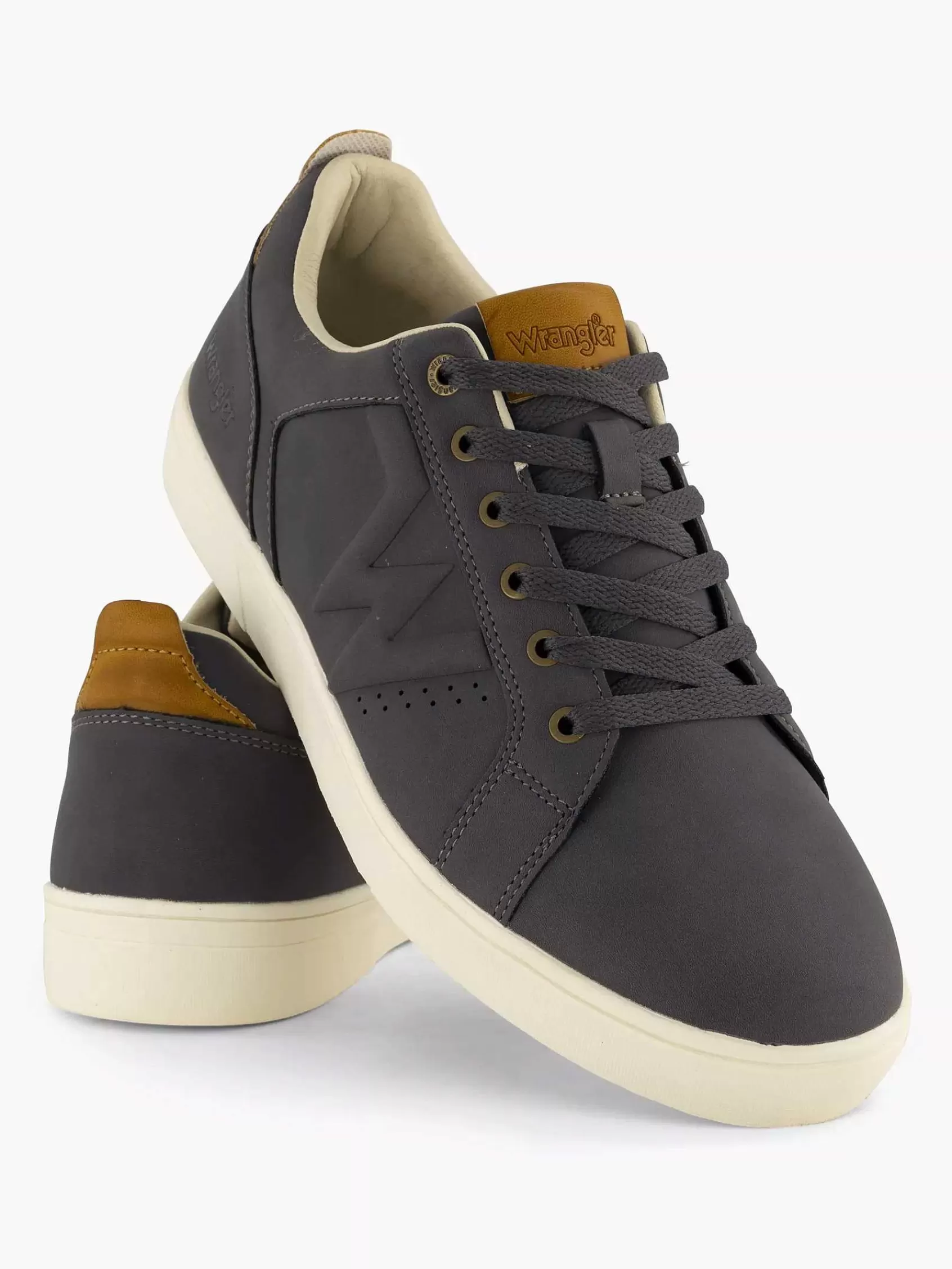 Heren Wrangler Sneakers-Grijze Sneaker