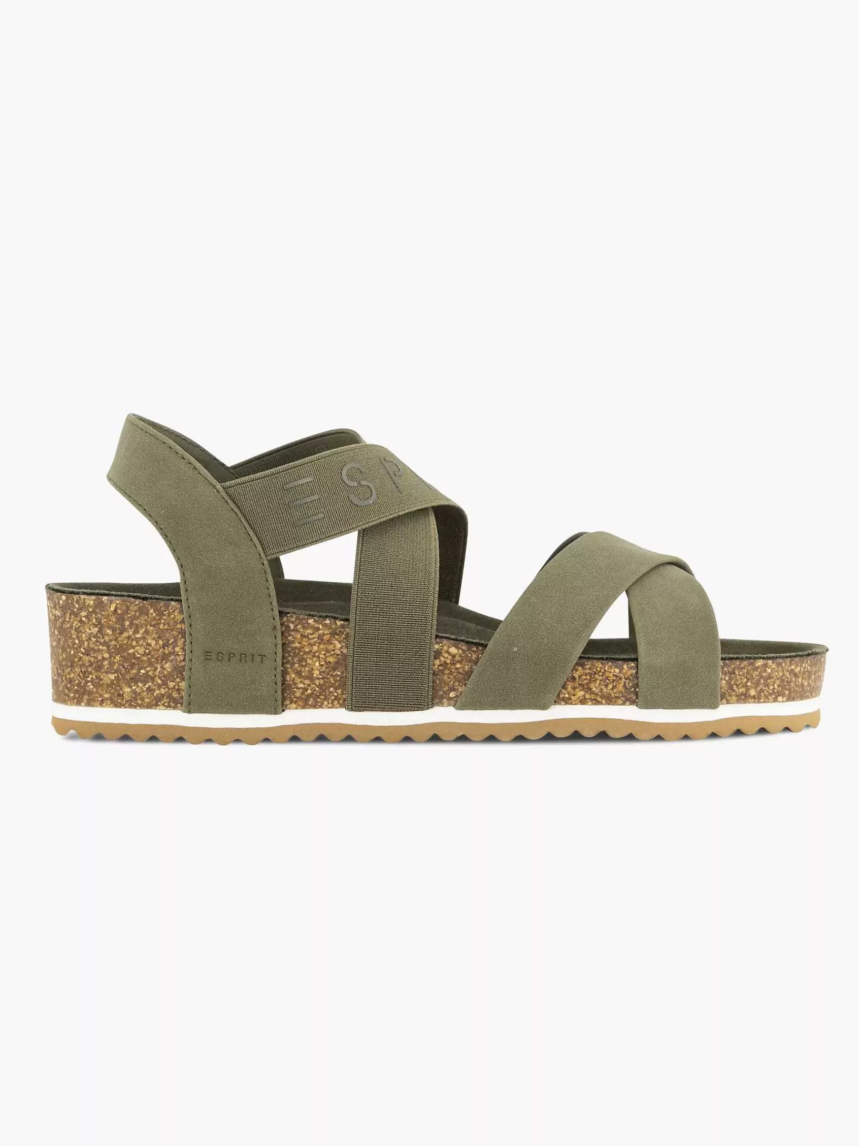 Dames Esprit Sandalen-Groene Sandaal