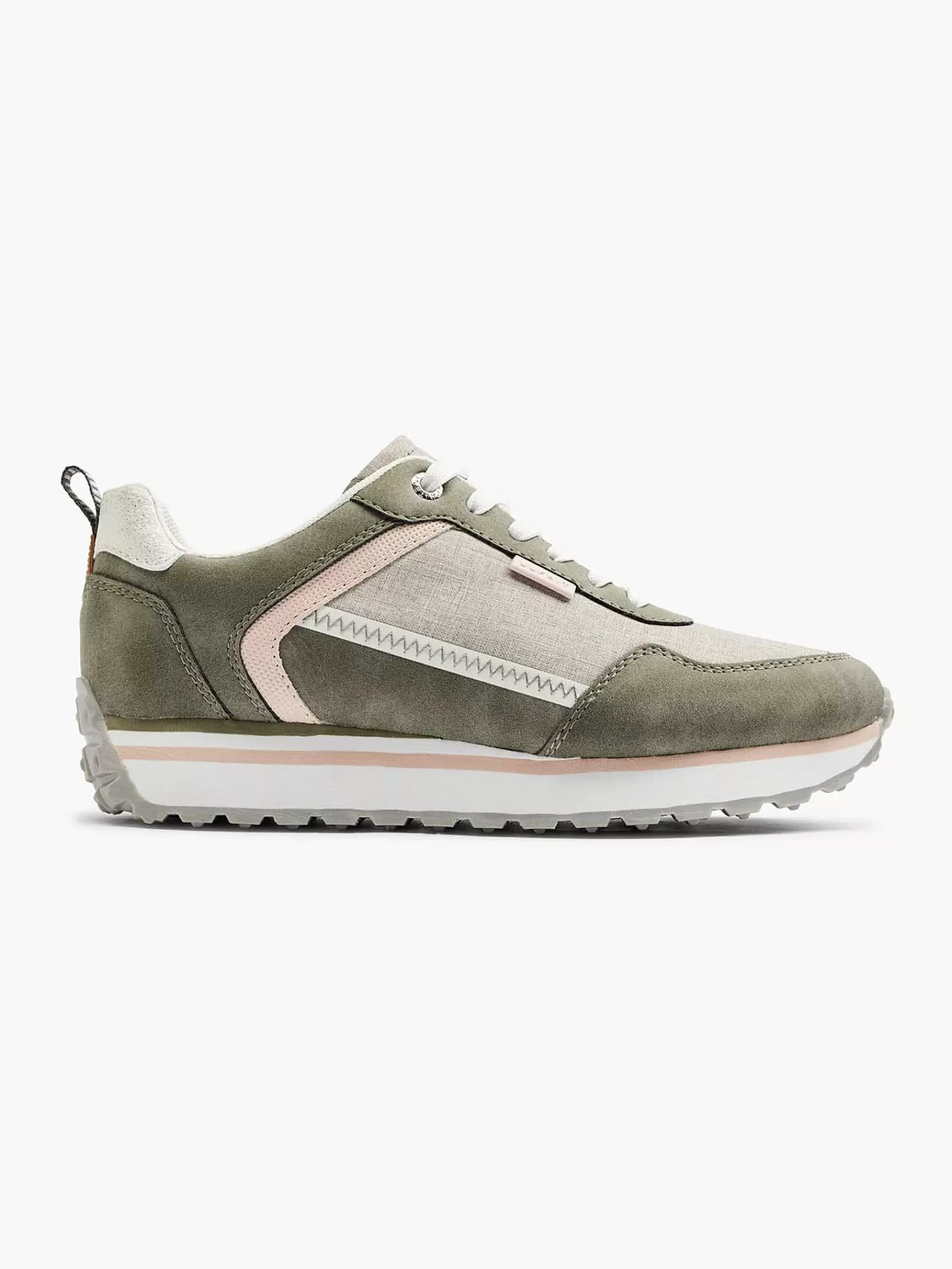 Dames Esprit Sneakers-Groene Sneaker