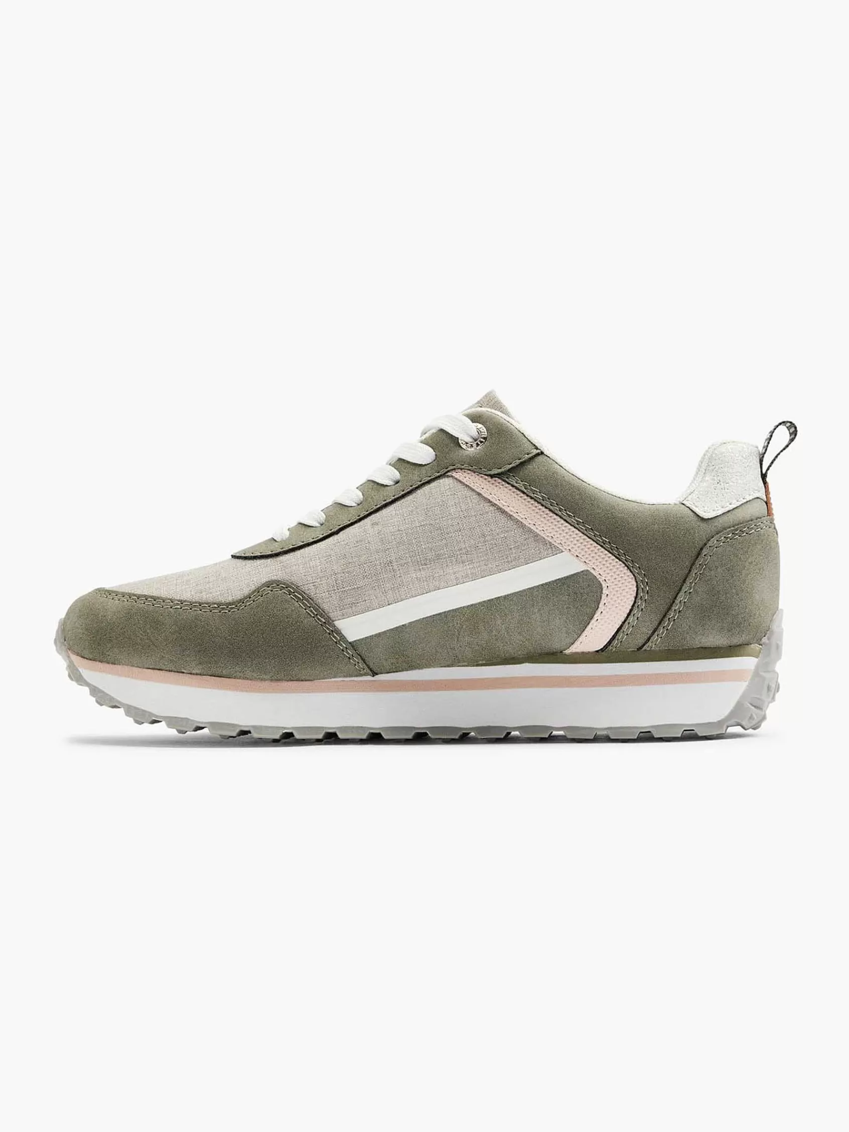 Dames Esprit Sneakers-Groene Sneaker