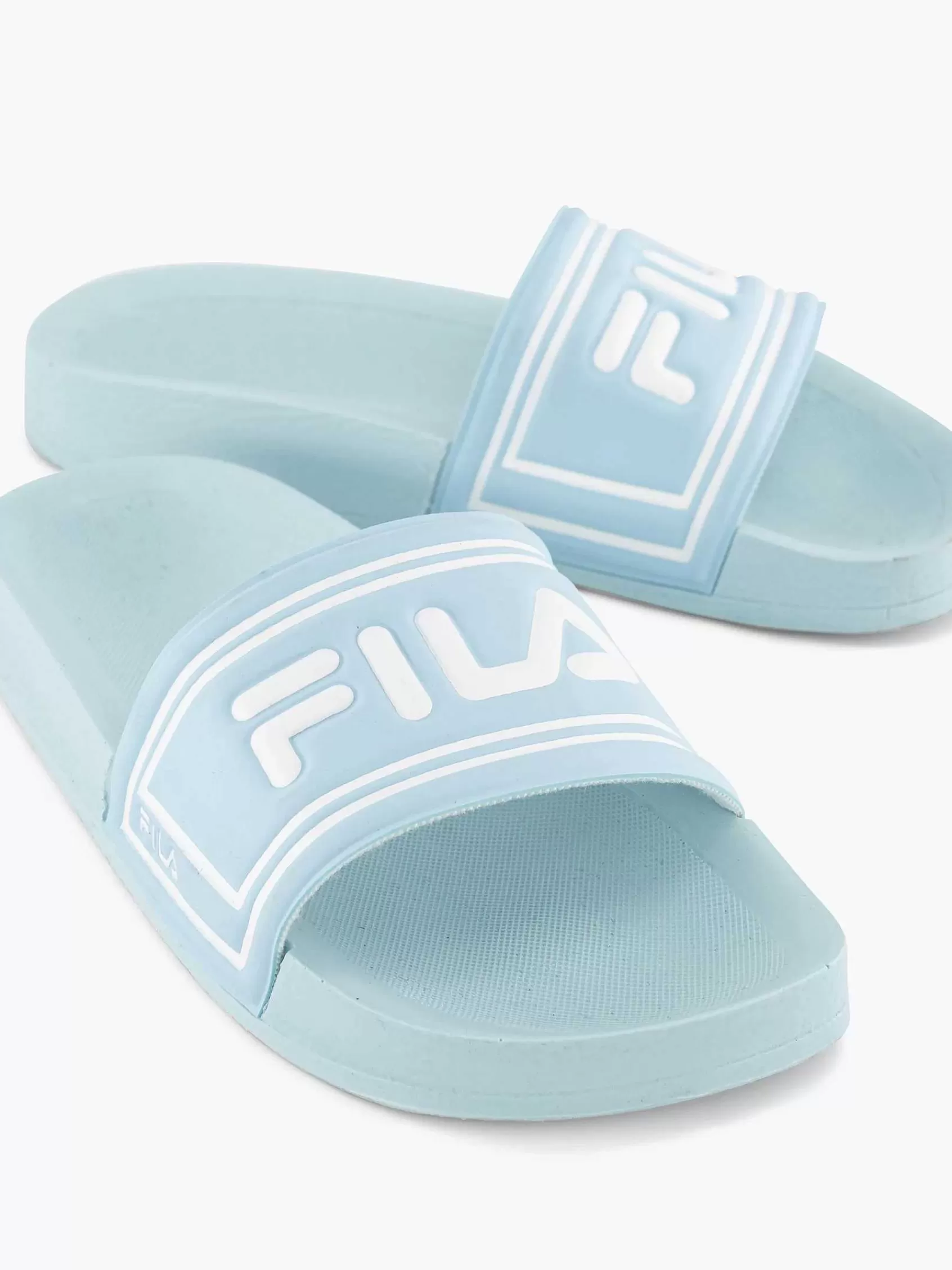 Dames FILA Slippers-Lichtblauwe Badslipper