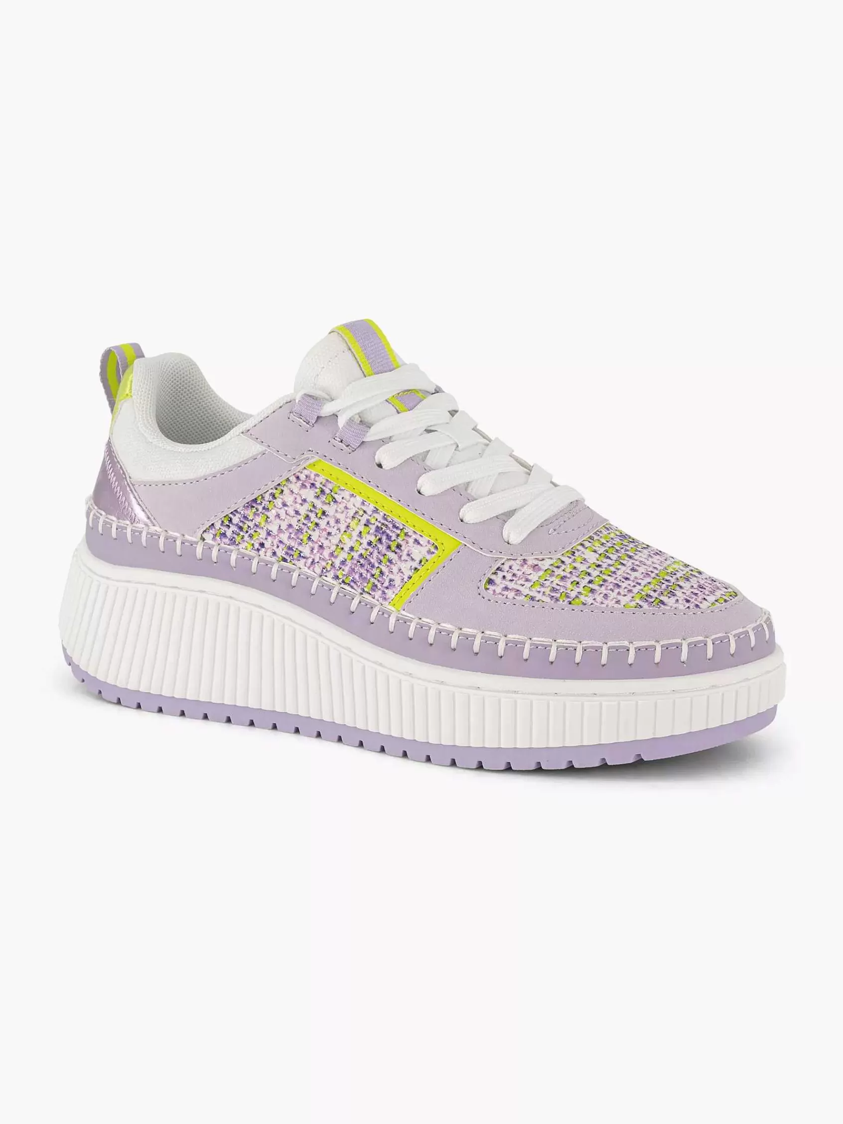 Dames Oxmox Sneakers-Lila Platform Sneaker