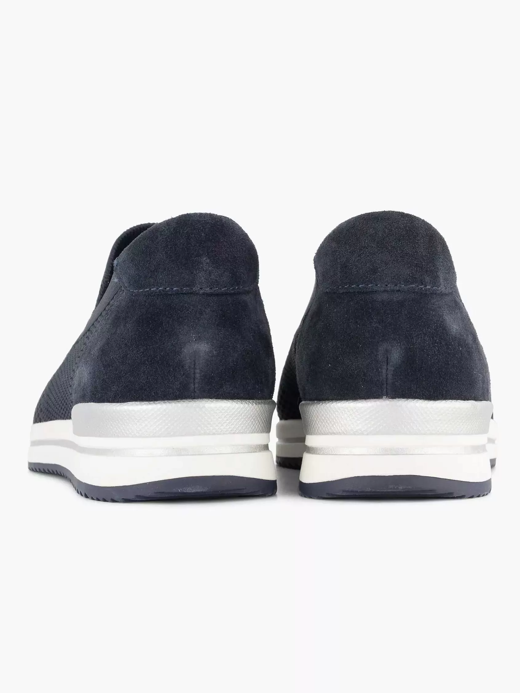 Dames Medicus Comfort Schoenen-Marineblauwe Comfort Instapper