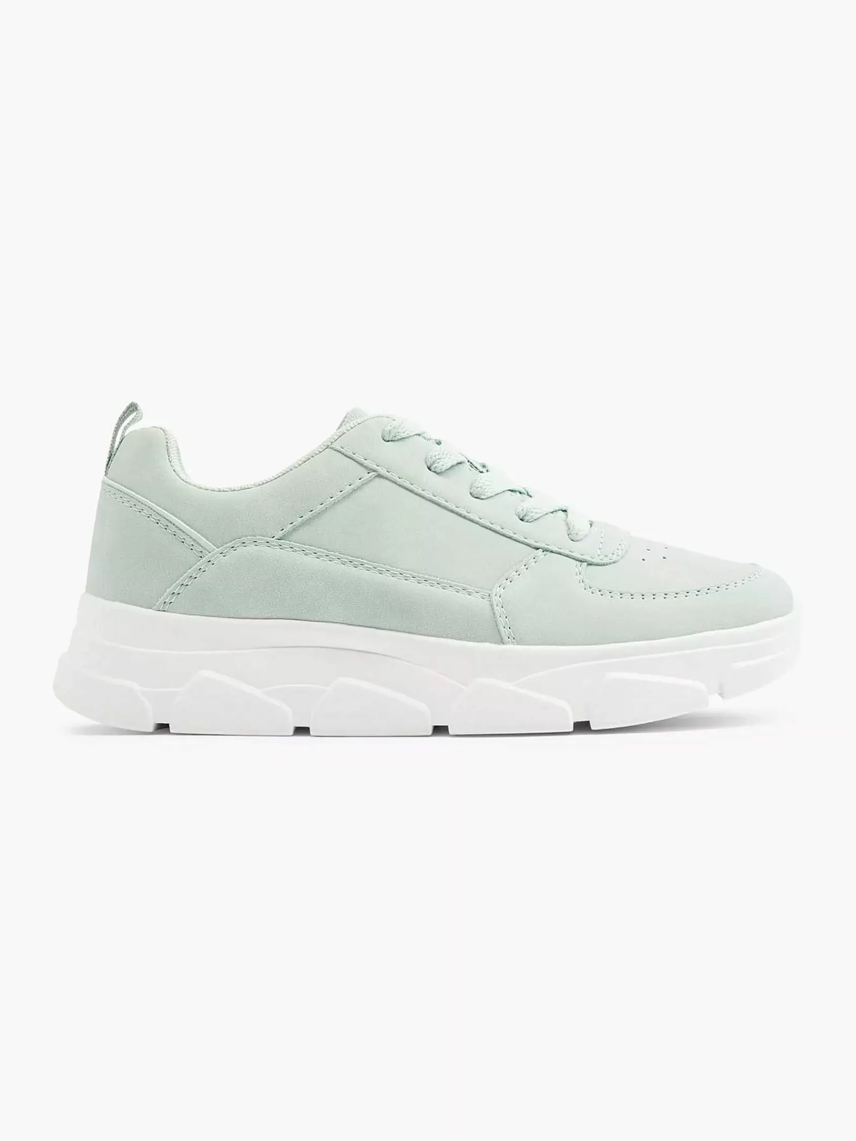 Dames Graceland Sneakers-Mintgroene Chunky Sneaker